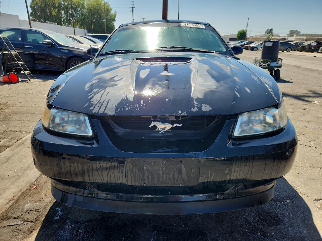 2000 Ford Mustang Gt Black vin: 1FAFP42X8YF193780 Damage: Hood, Chipped, 10 Or More