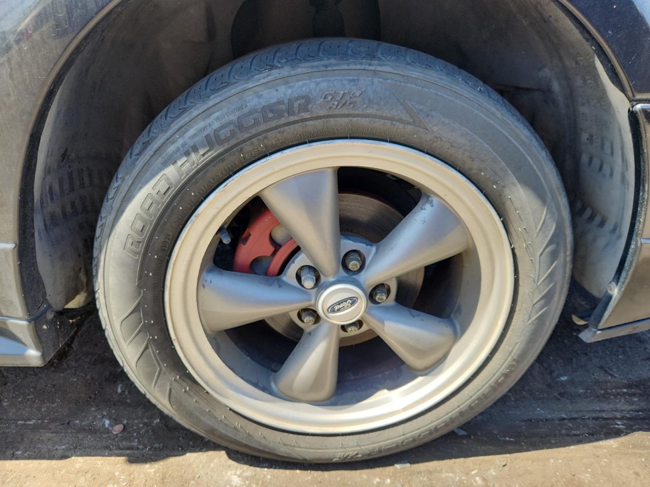 2000 Ford Mustang Gt Black vin: 1FAFP42X8YF193780 Damage: Right Front Wheel, Curb Rash, > 12 Inches
