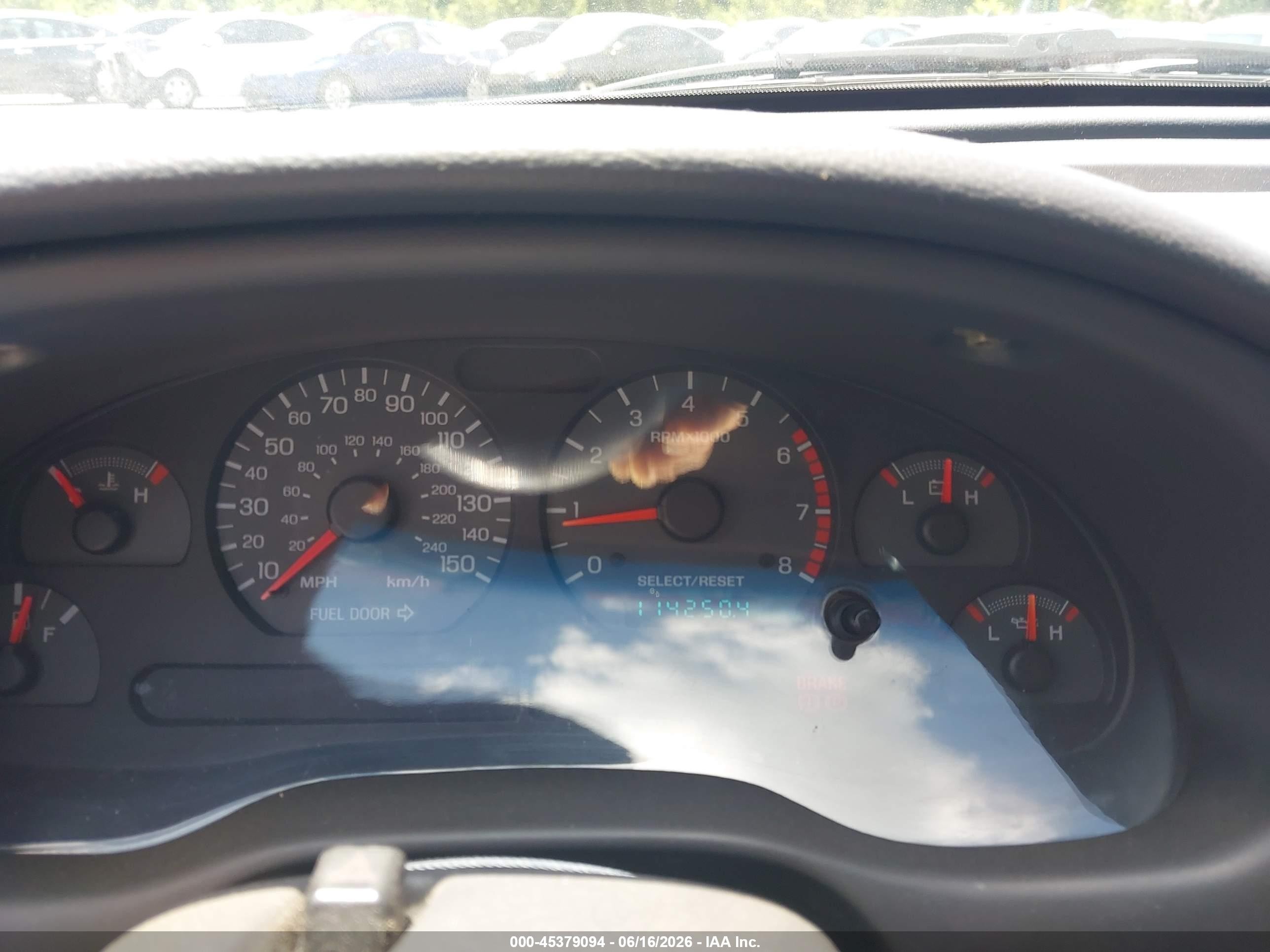 2000 Ford Mustang Gt Red vin: 1FAFP42X8YF215406