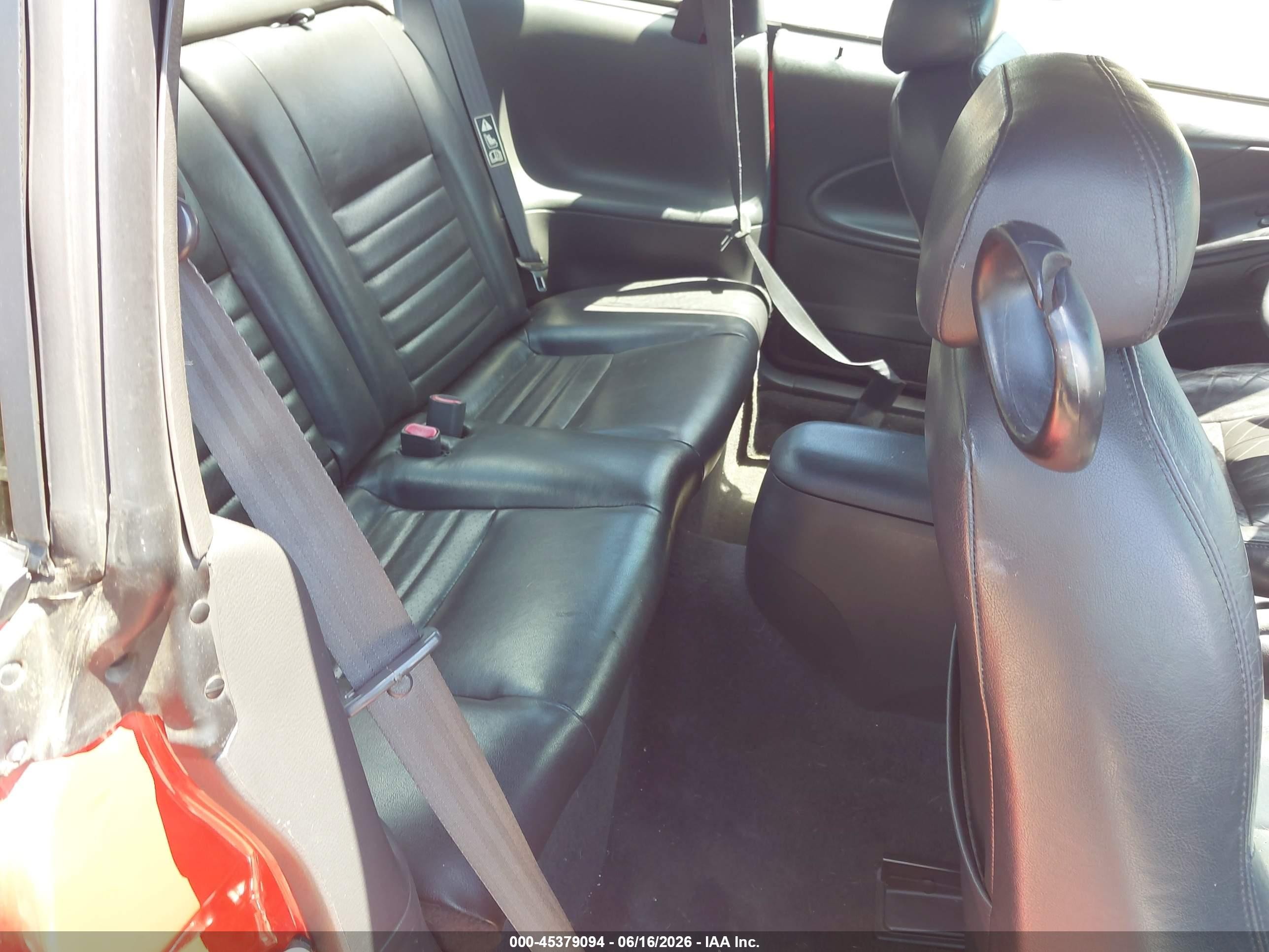 2000 Ford Mustang Gt Red vin: 1FAFP42X8YF215406