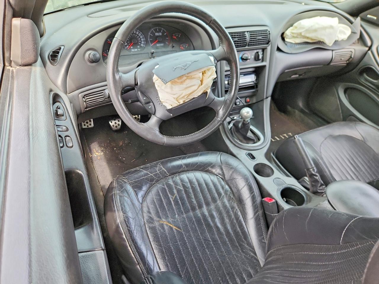 2001 Ford Mustang Gt Зеленый vin: 1FAFP42X91F258304