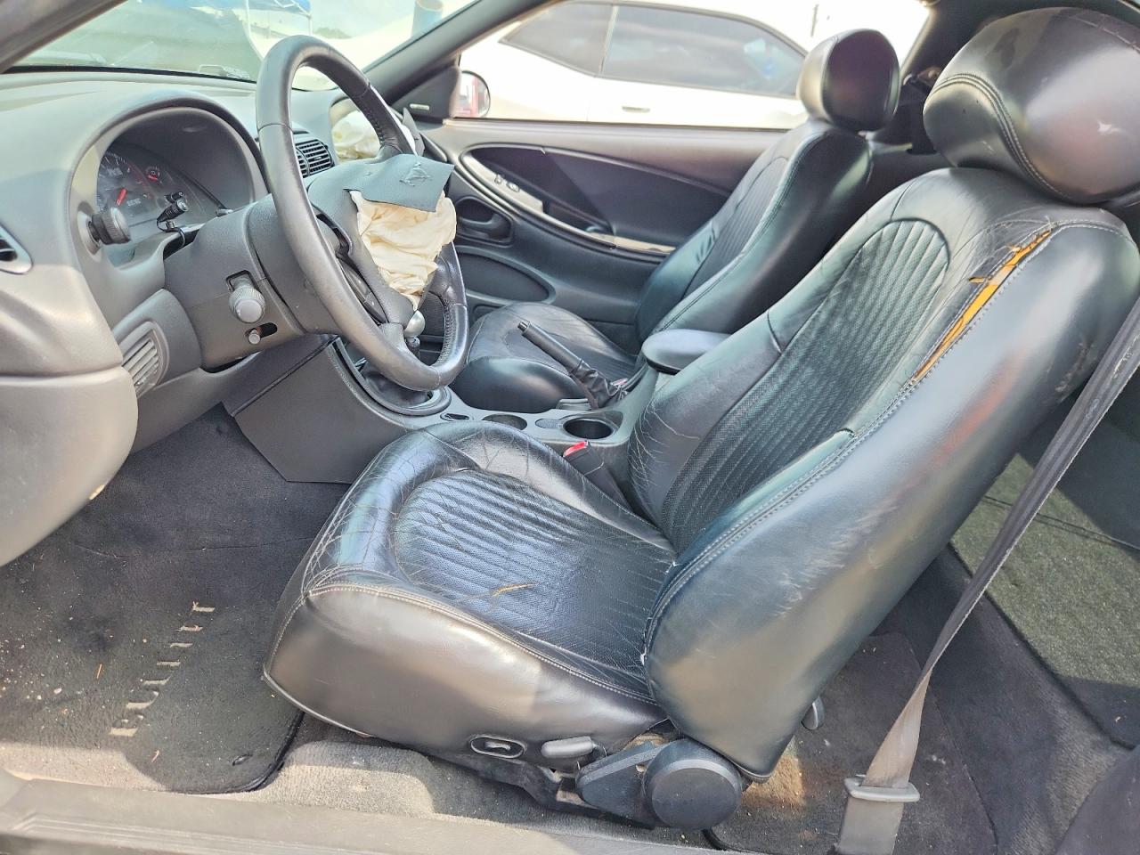 2001 Ford Mustang Gt Зеленый vin: 1FAFP42X91F258304