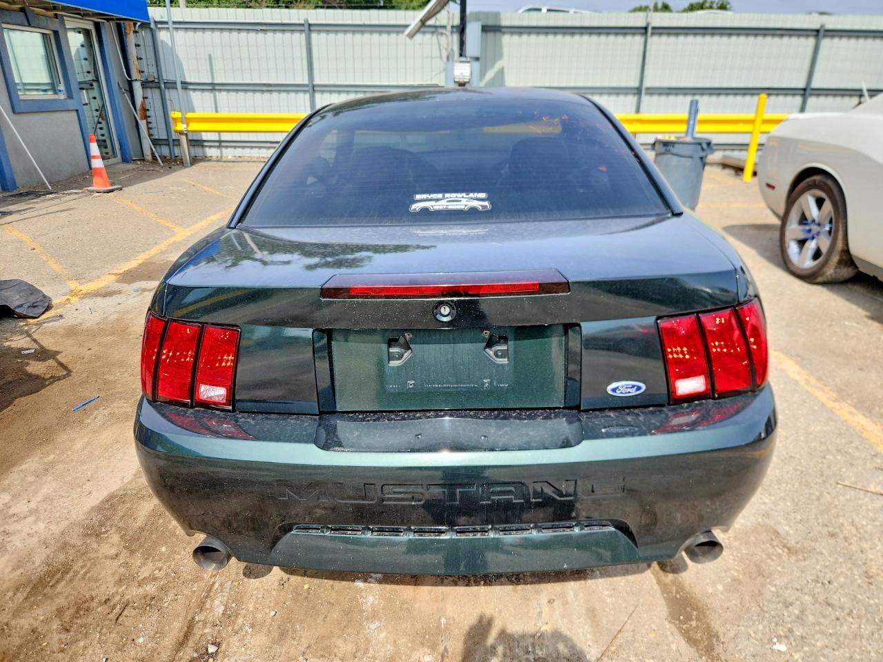 2001 Ford Mustang Gt Зеленый vin: 1FAFP42X91F258304