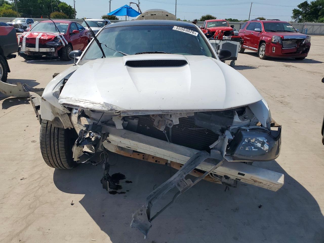 2002 Ford Mustang Gt White vin: 1FAFP42X92F186912