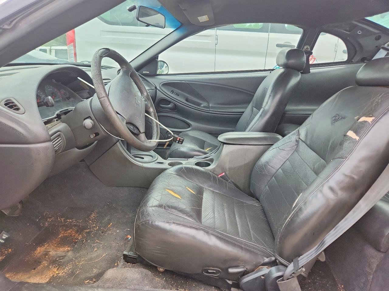 2003 Ford Mustang Gt Gray vin: 1FAFP42X93F310162