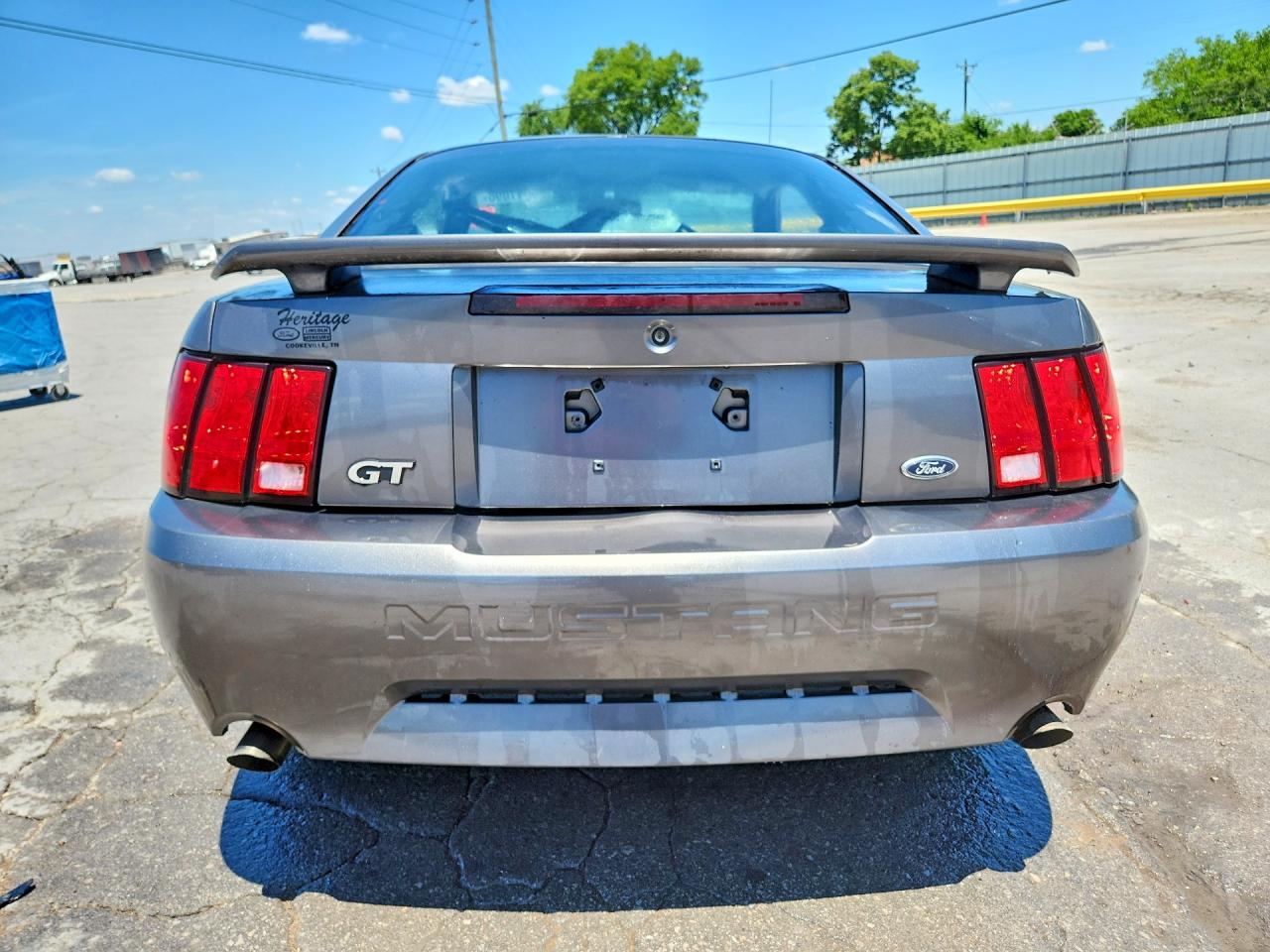 2004 Ford Mustang Gt Silver vin: 1FAFP42X94F184029