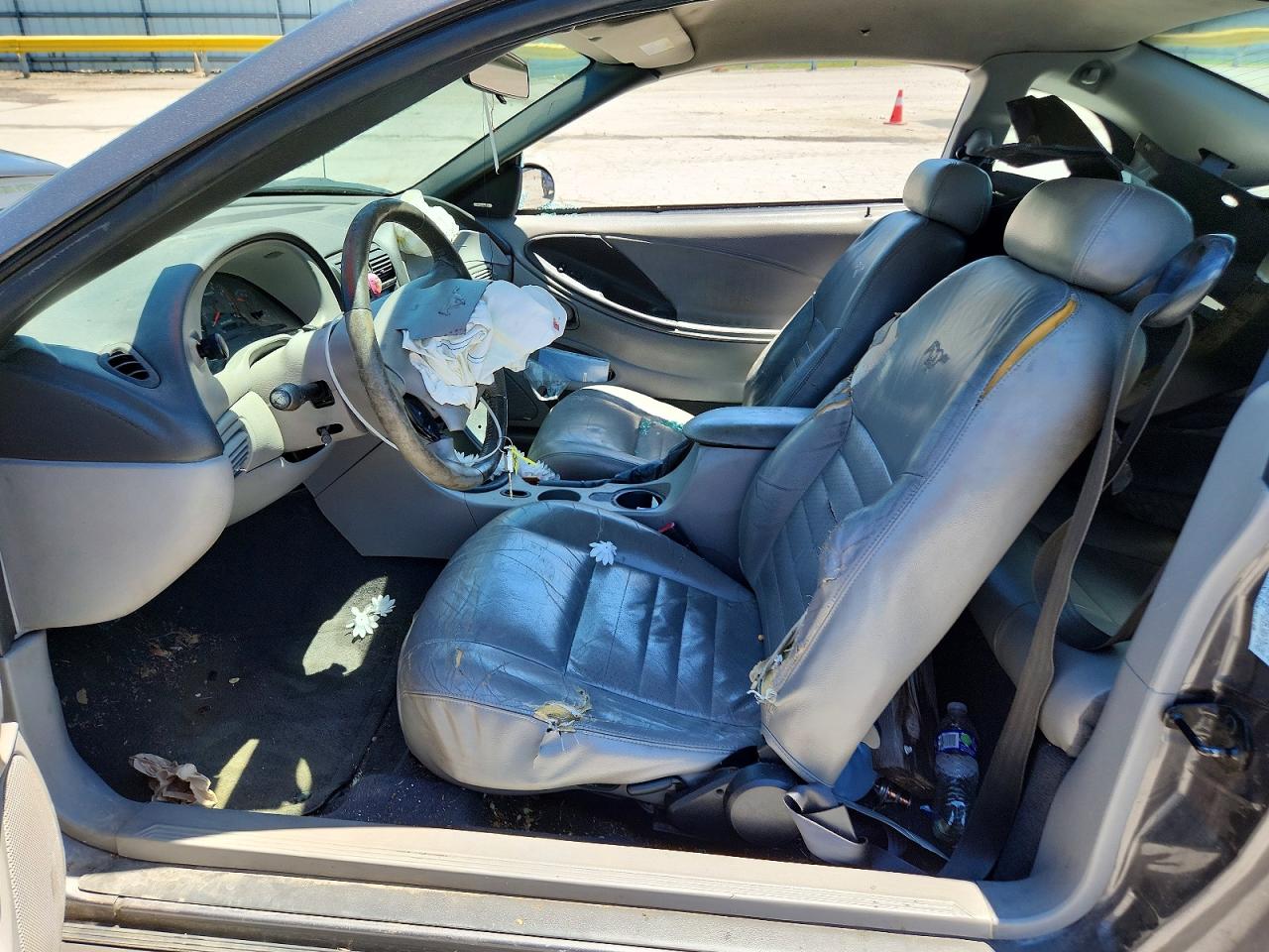 2004 Ford Mustang Gt Silver vin: 1FAFP42X94F184029