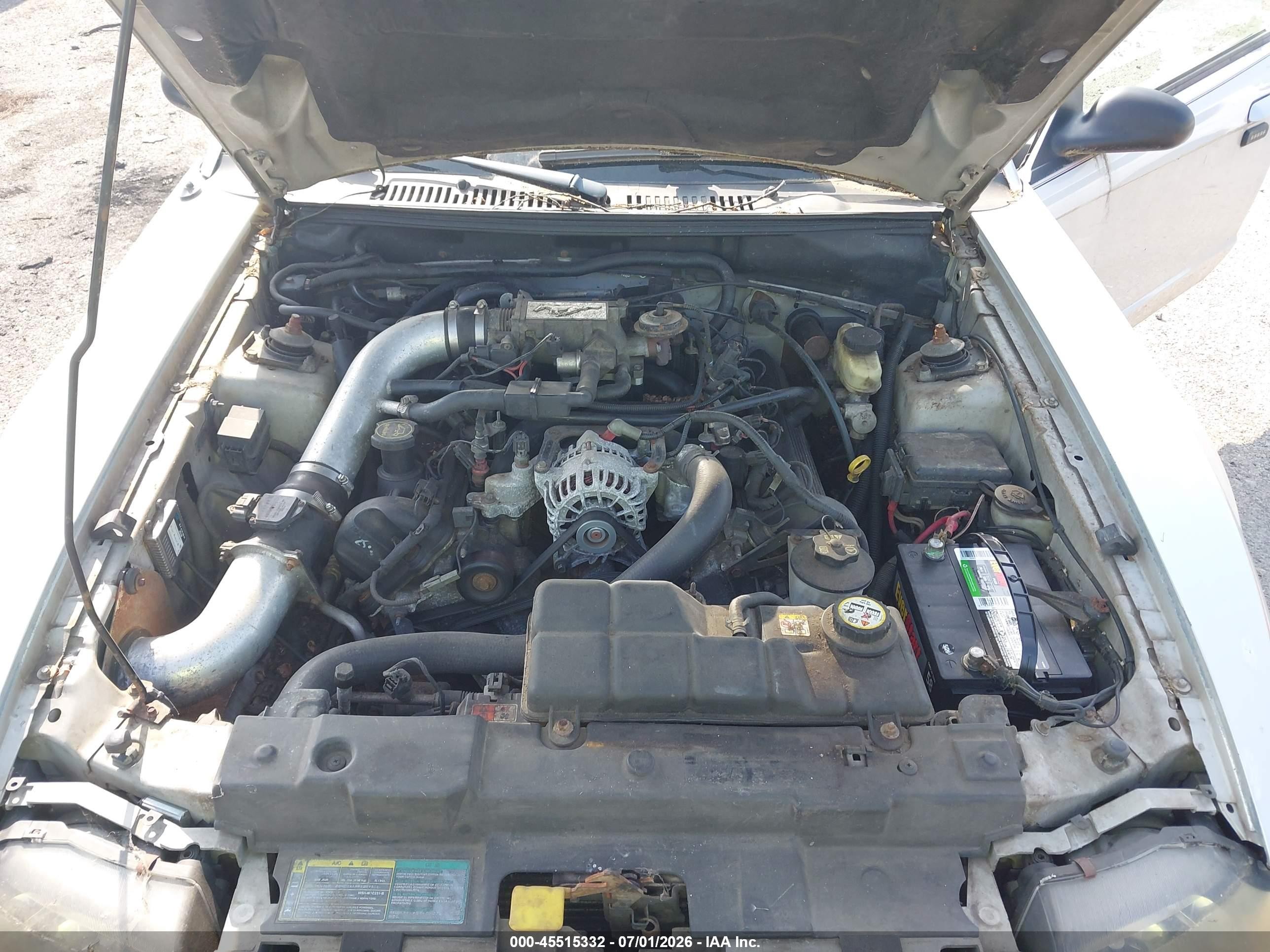 2004 Ford Mustang Gt Серебряный vin: 1FAFP42X94F222262