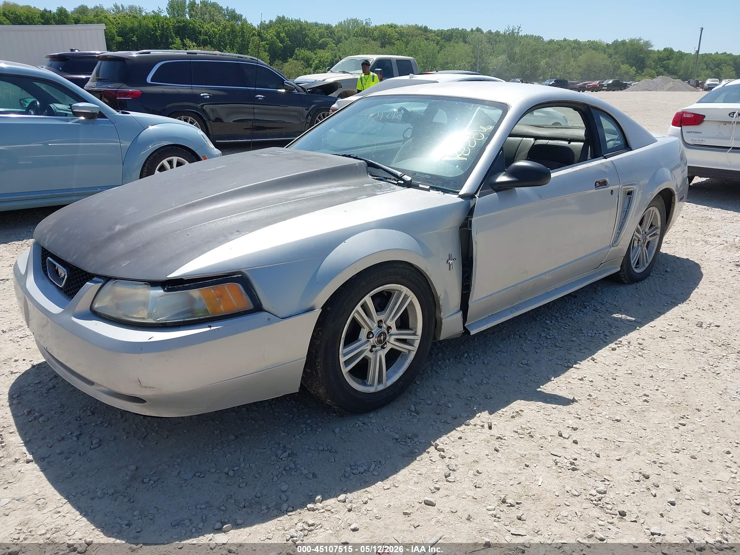 1999 Ford Mustang Gt Серебряный vin: 1FAFP42X9XF136793