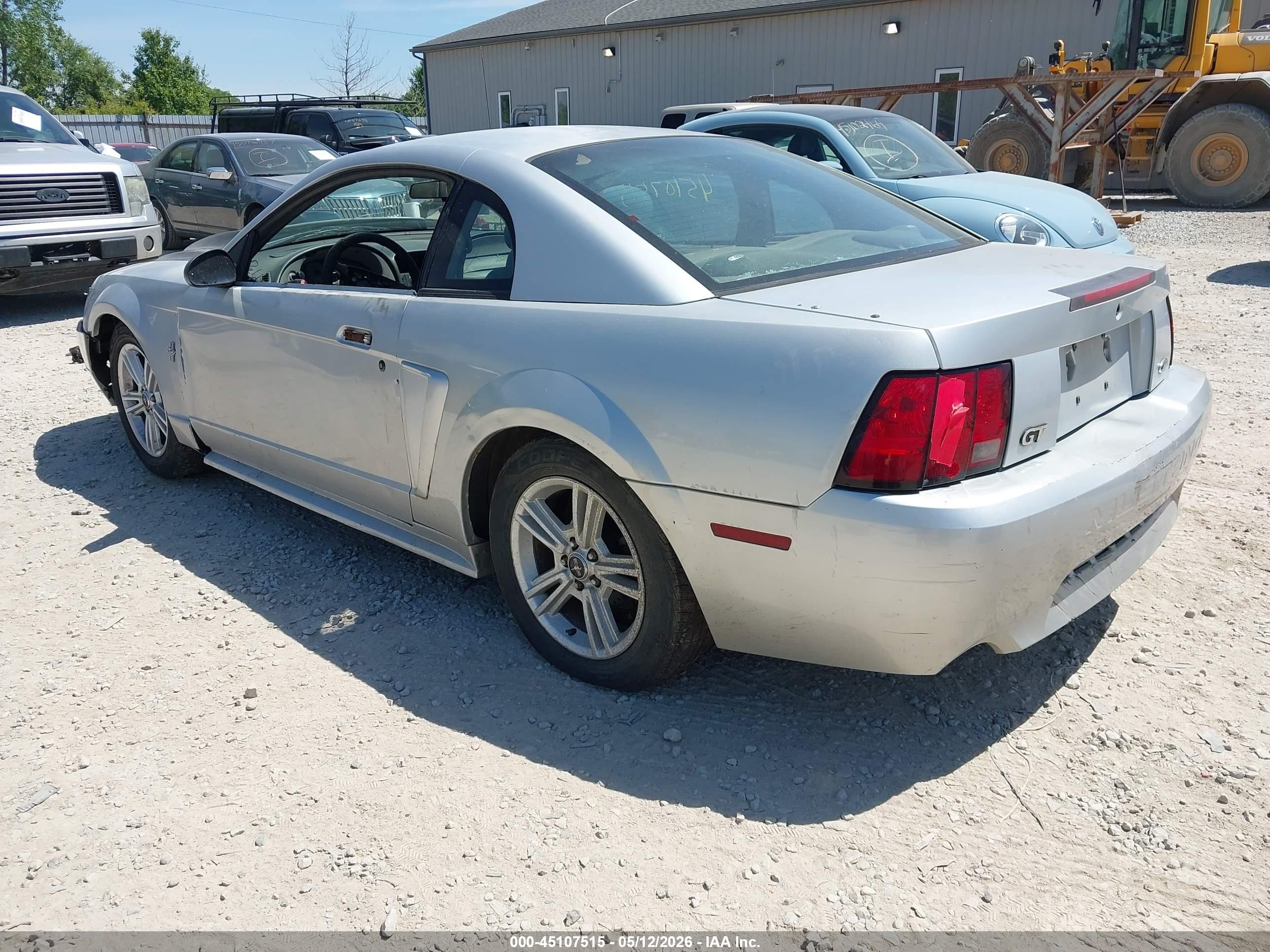 1999 Ford Mustang Gt Серебряный vin: 1FAFP42X9XF136793