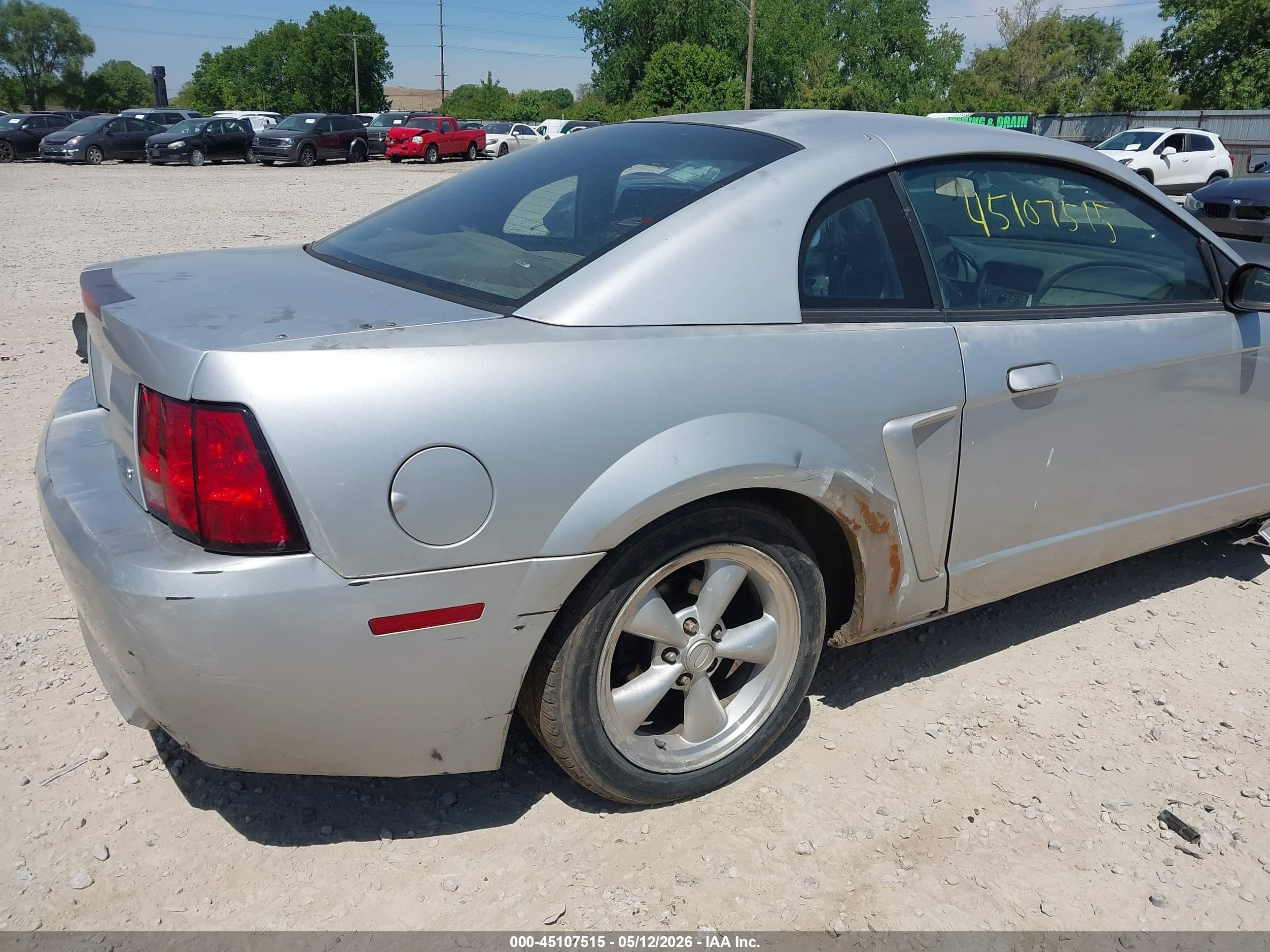 1999 Ford Mustang Gt Серебряный vin: 1FAFP42X9XF136793