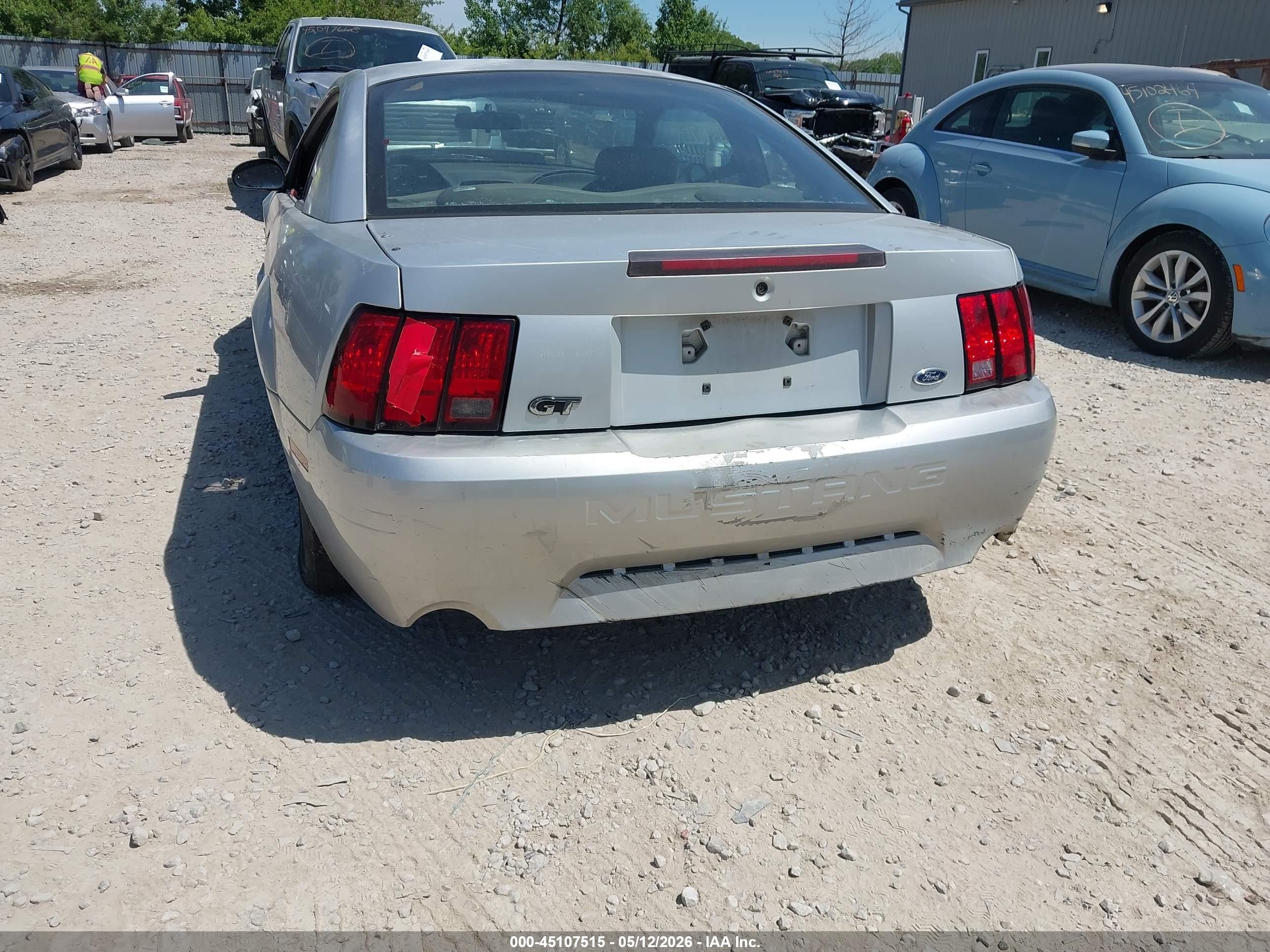 1999 Ford Mustang Gt Серебряный vin: 1FAFP42X9XF136793