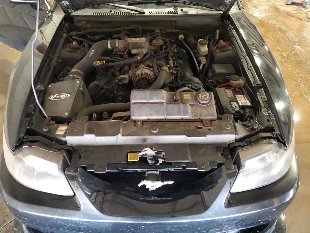 2000 Ford Mustang Gt Black vin: 1FAFP42X9YF302361