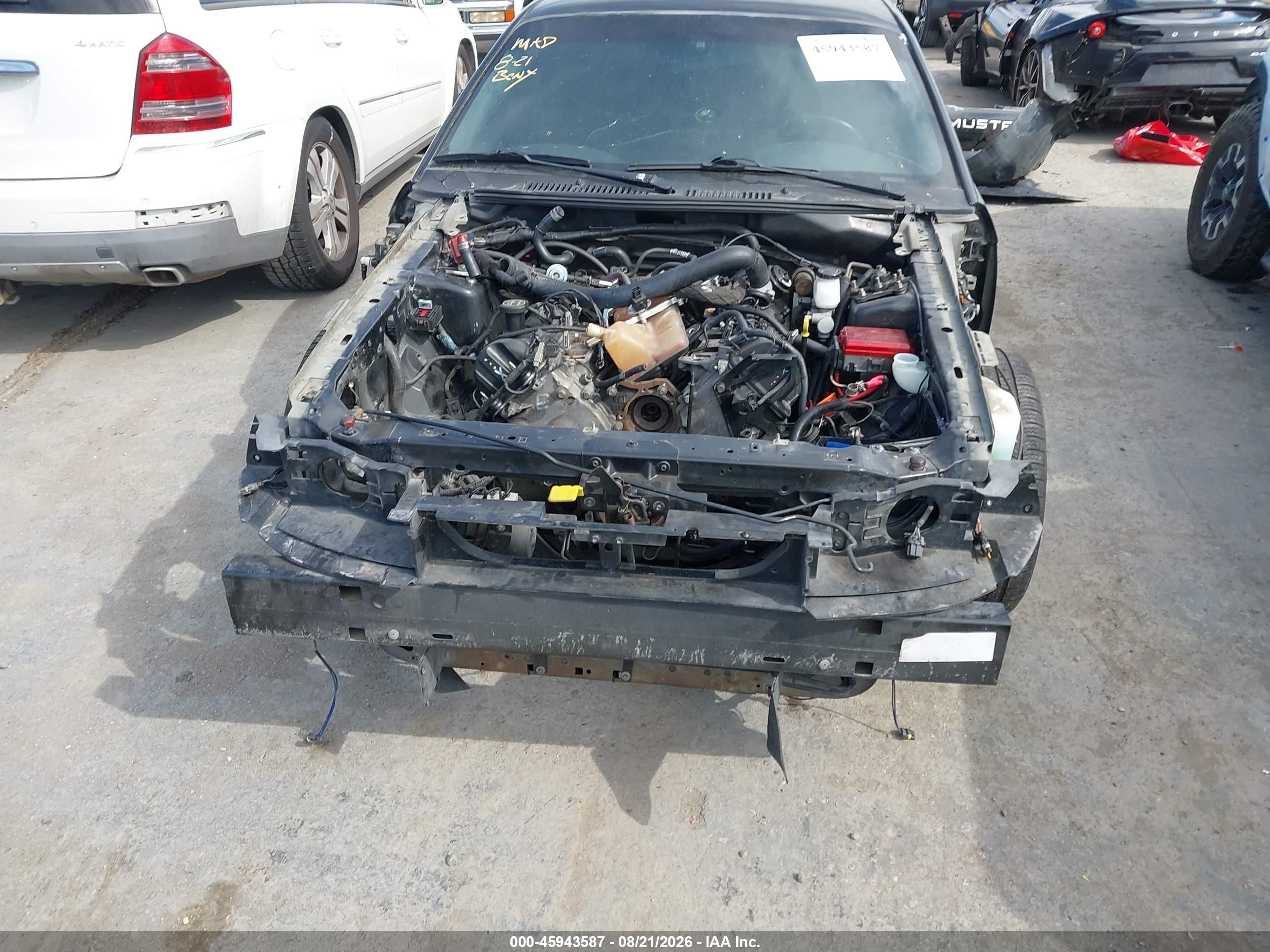2003 Ford Mustang Gt Черный vin: 1FAFP42XX3F305066