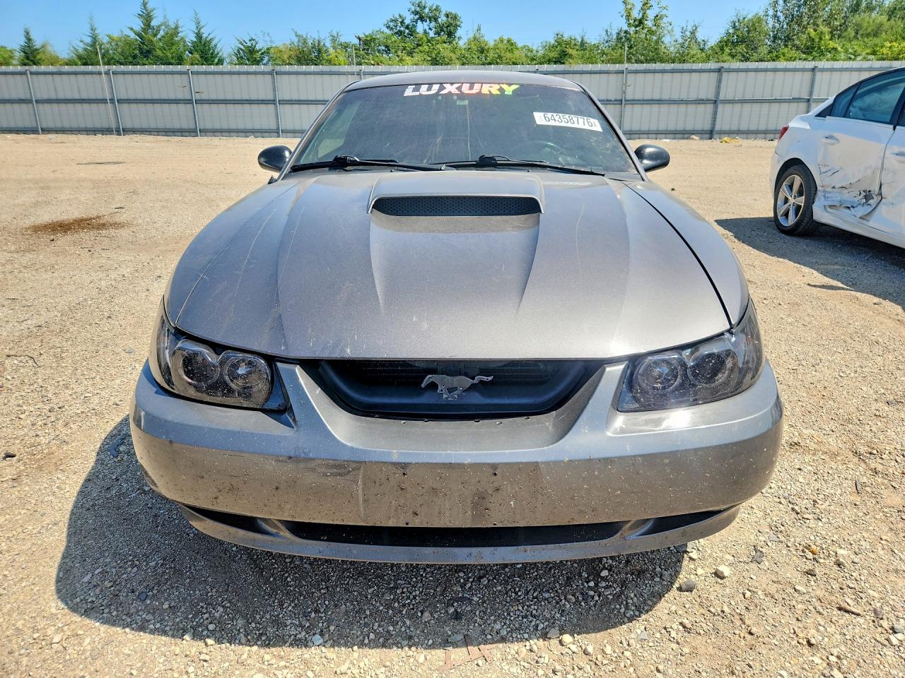 2004 Ford Mustang Gt Gray vin: 1FAFP42XX4F127466