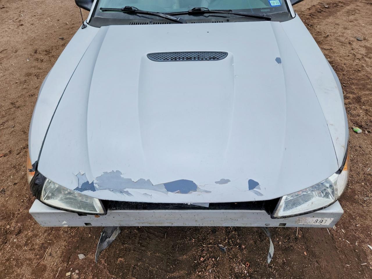 2001 Ford Mustang Silver vin: 1FAFP44401F134733