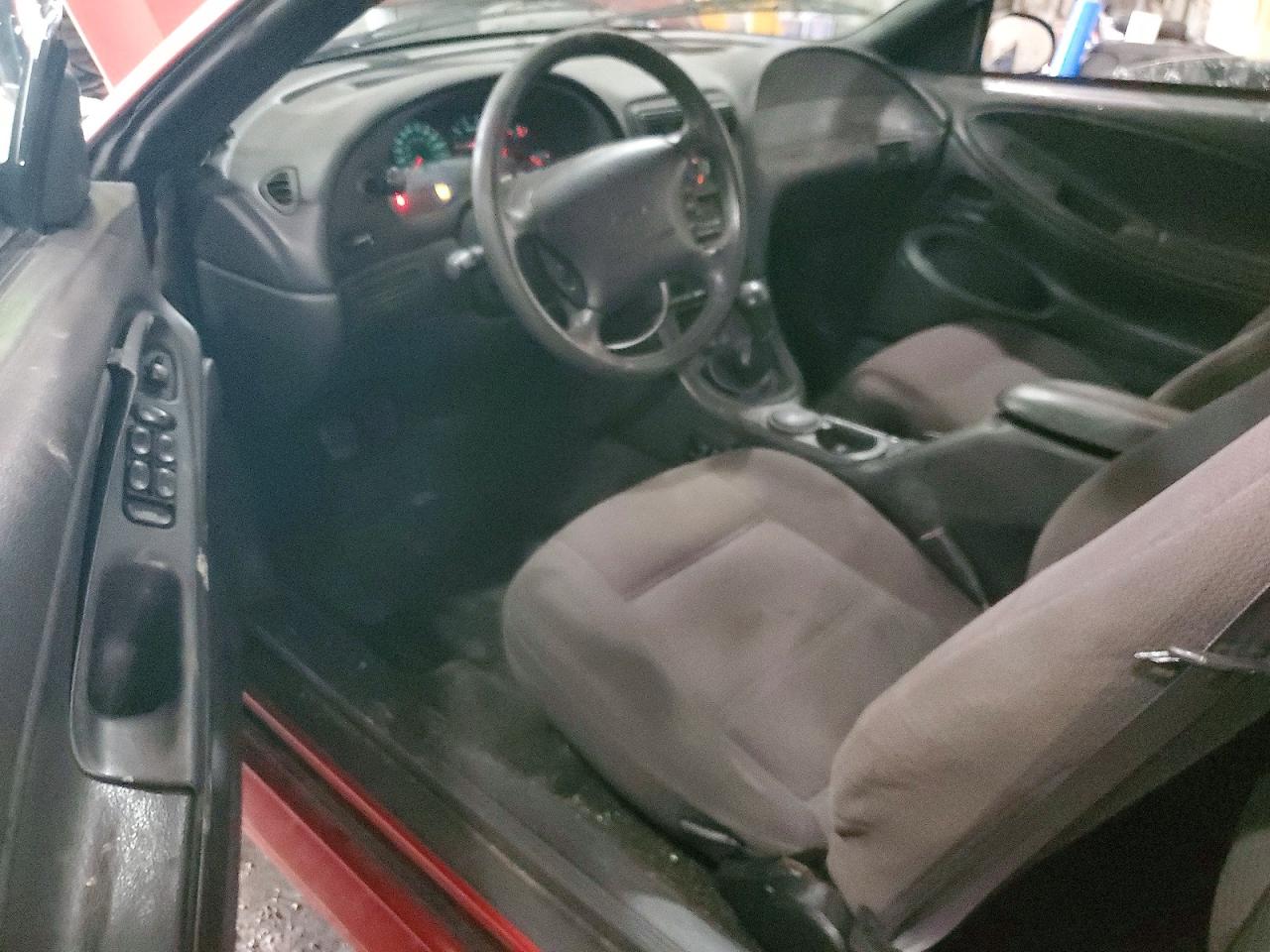 1999 Ford Mustang Maroon vin: 1FAFP4440XF149547