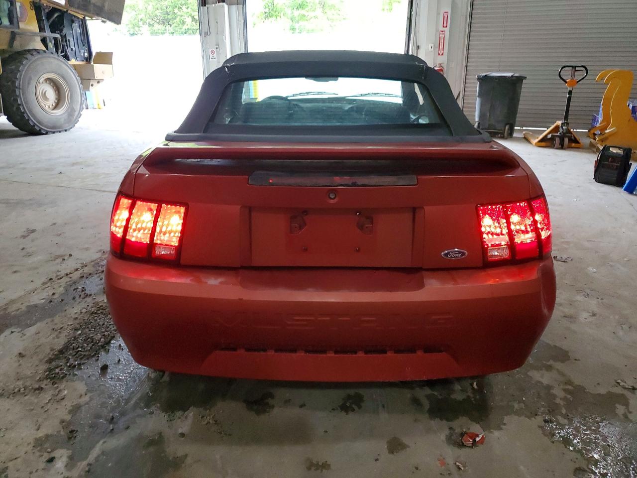1999 Ford Mustang Maroon vin: 1FAFP4440XF149547