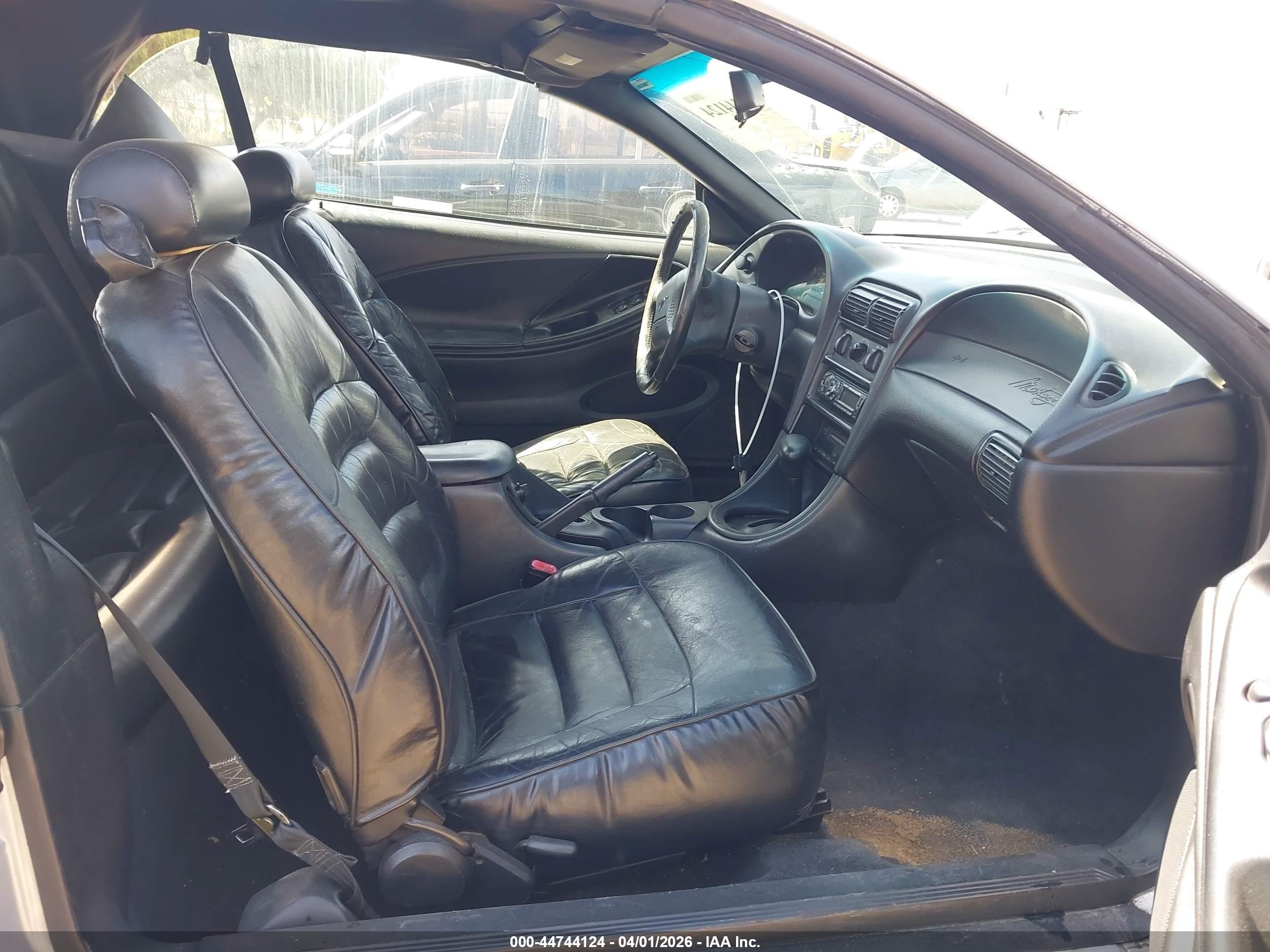 1998 Ford Mustang   Silver vin: 1FAFP4441WF189893