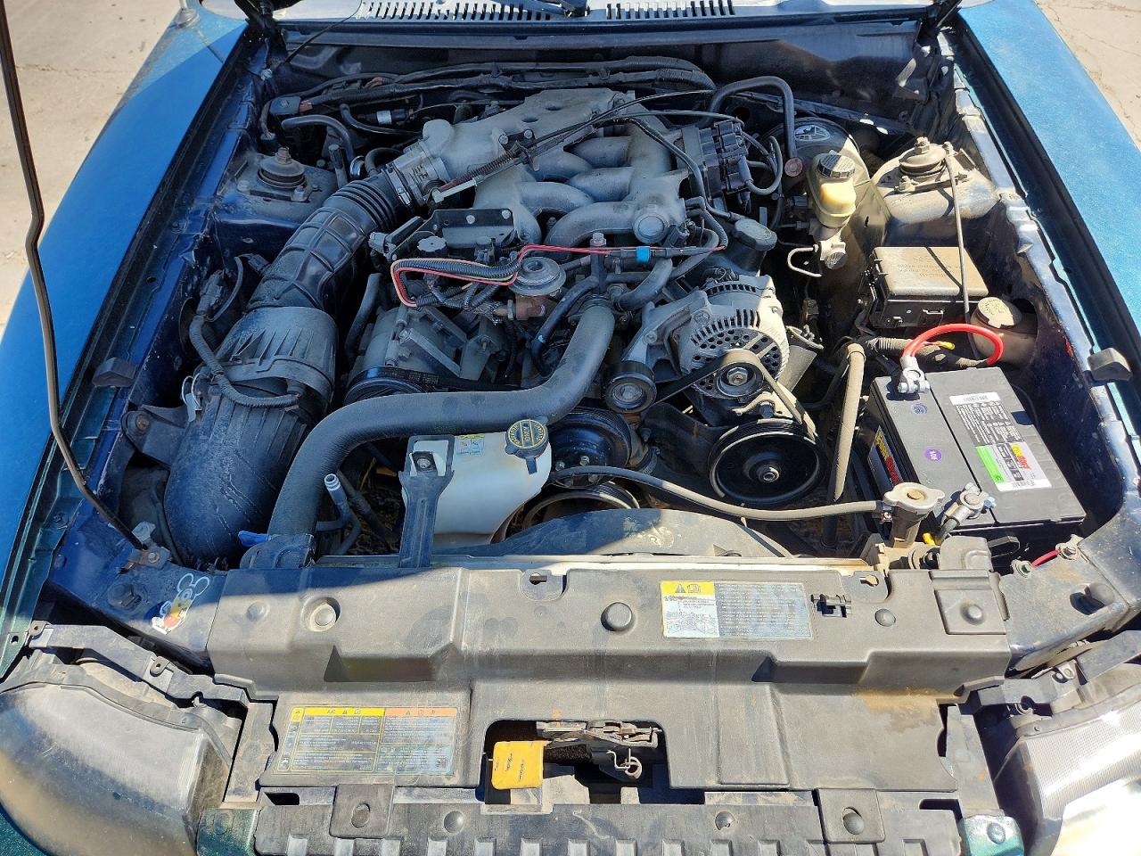 1999 Ford Mustang Green vin: 1FAFP4441XF166924