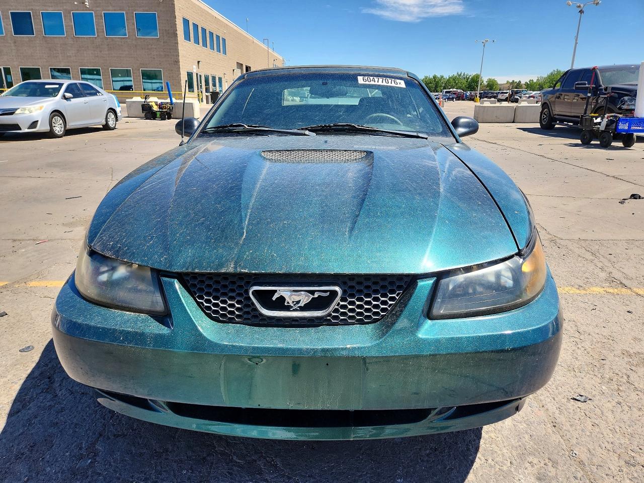 1999 Ford Mustang Green vin: 1FAFP4441XF166924