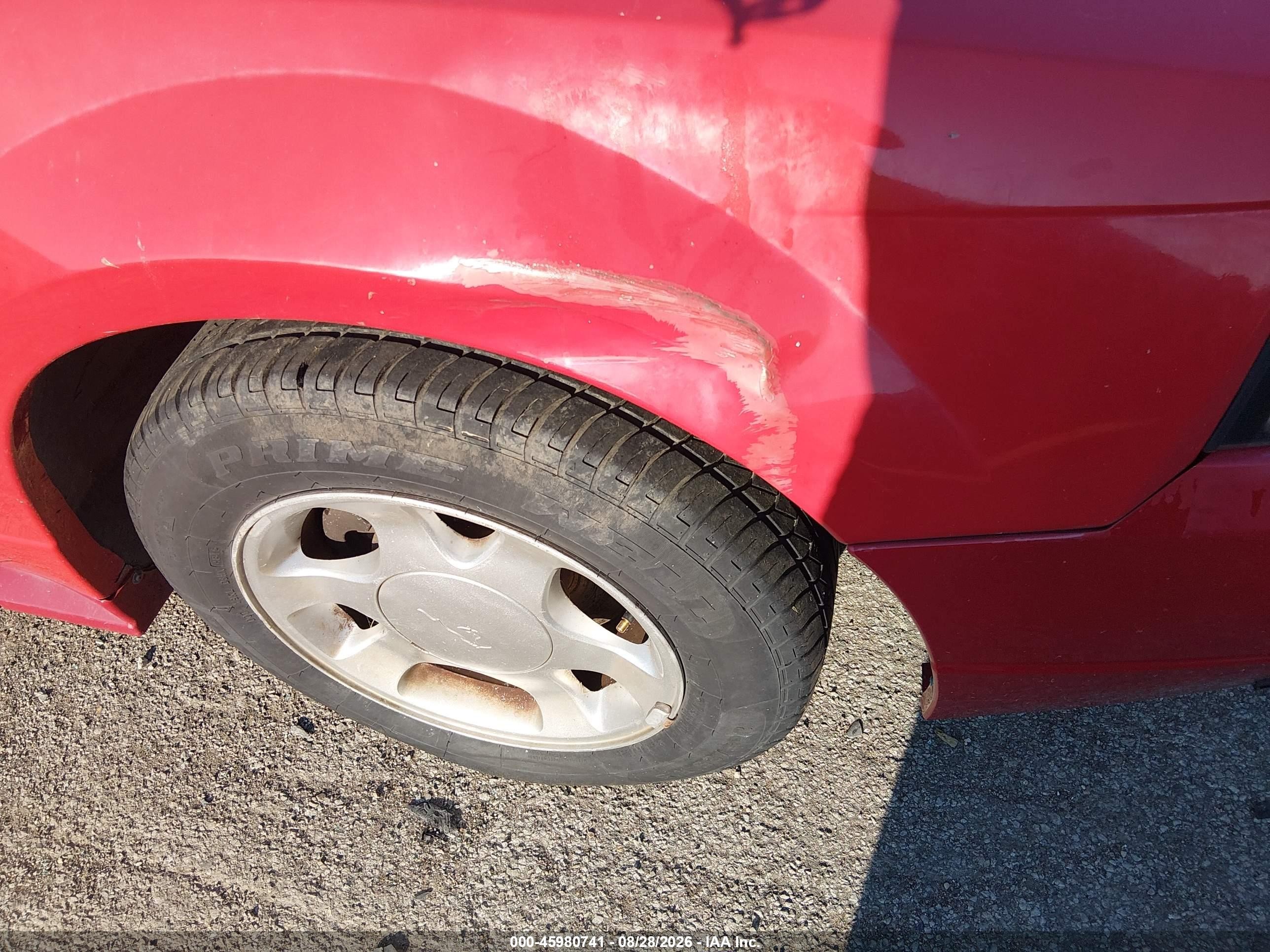 1999 Ford Mustang   Red vin: 1FAFP4441XF186459