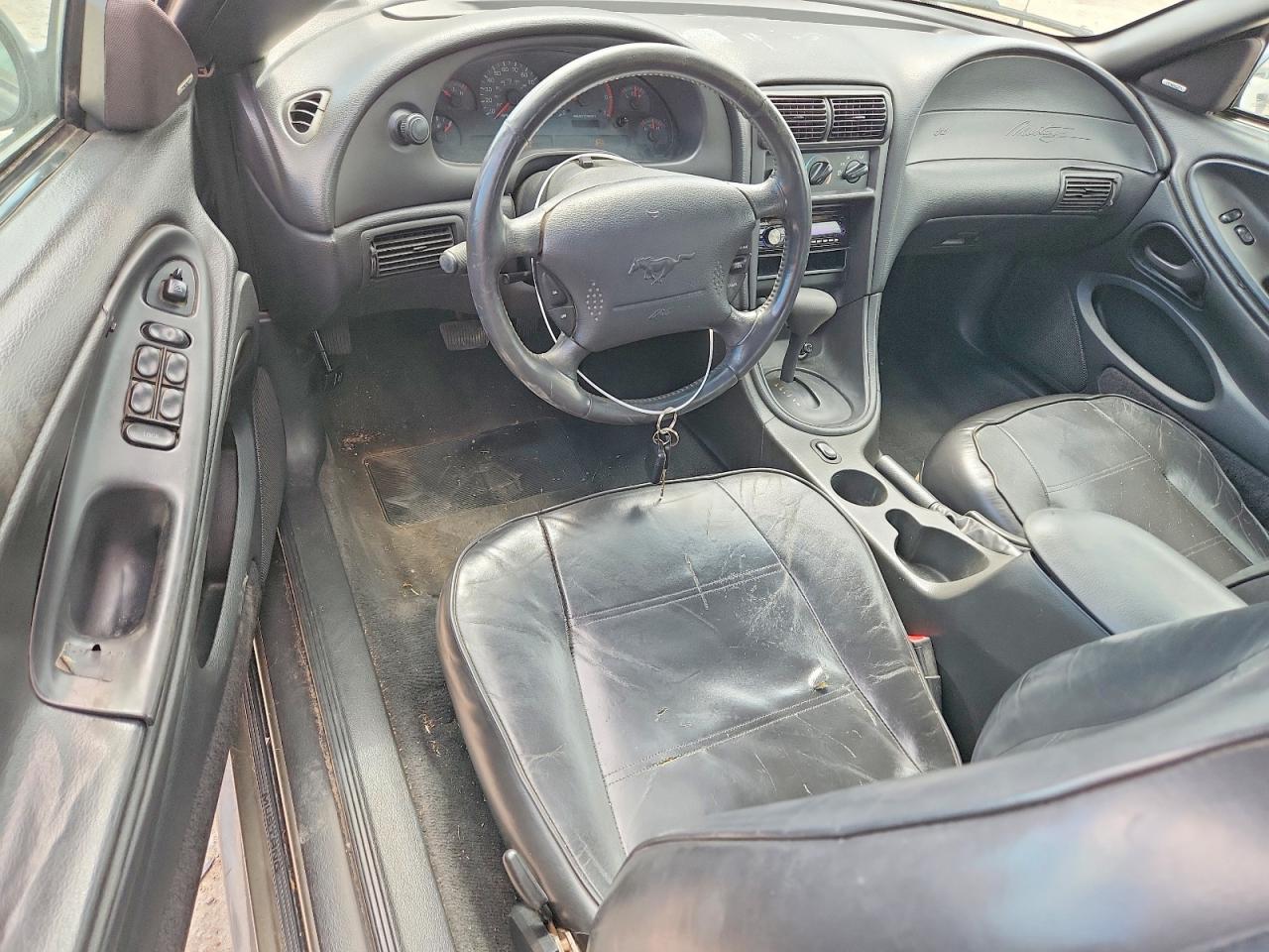 2002 Ford Mustang Gray vin: 1FAFP44422F160977