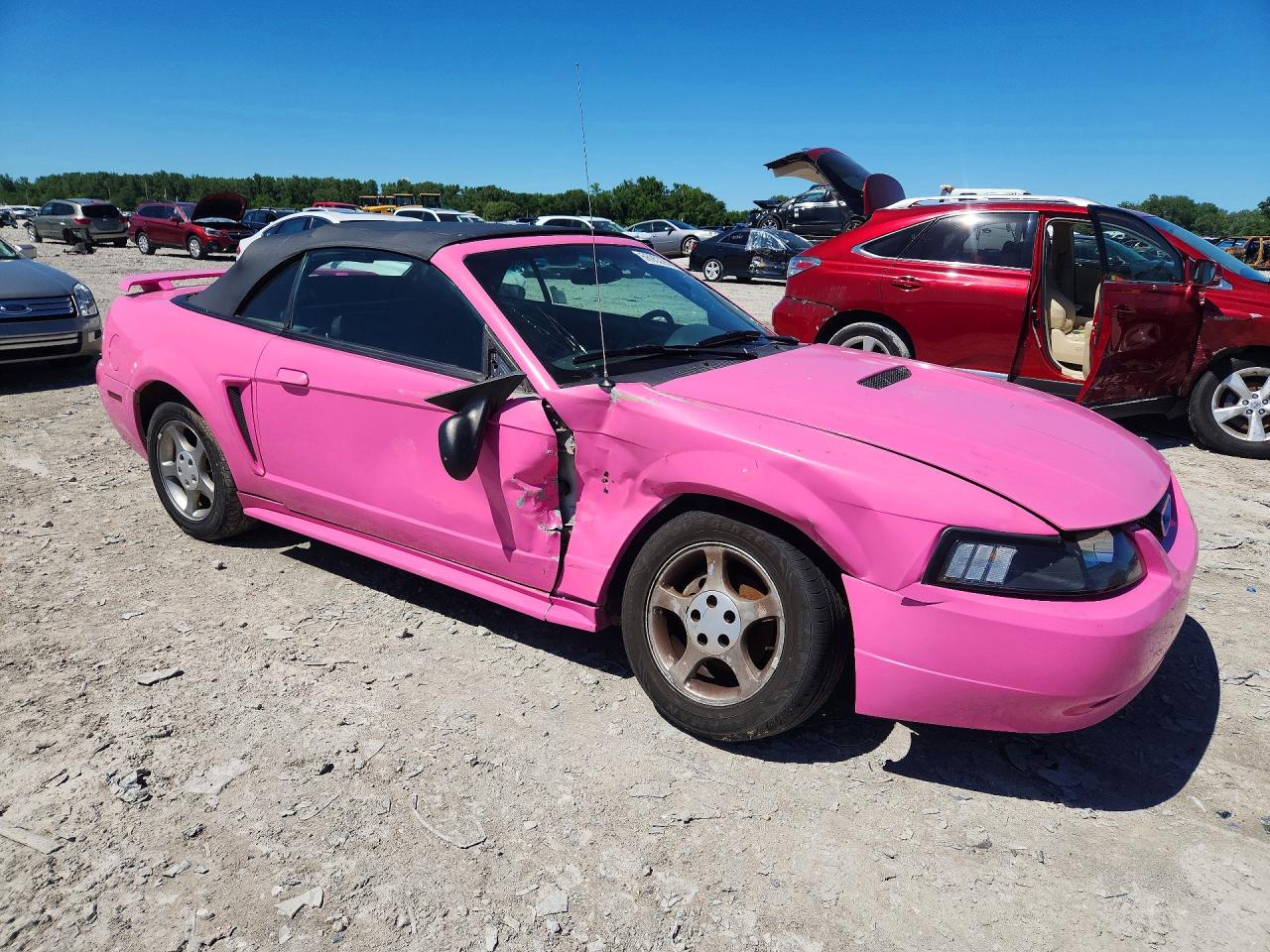 2001 Ford Mustang Pink vin: 1FAFP44431F228279