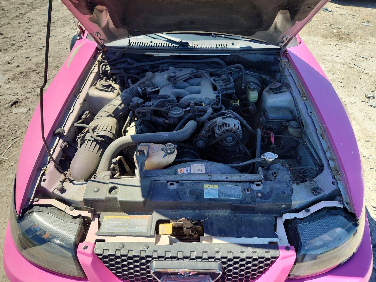 2001 Ford Mustang Pink vin: 1FAFP44431F228279