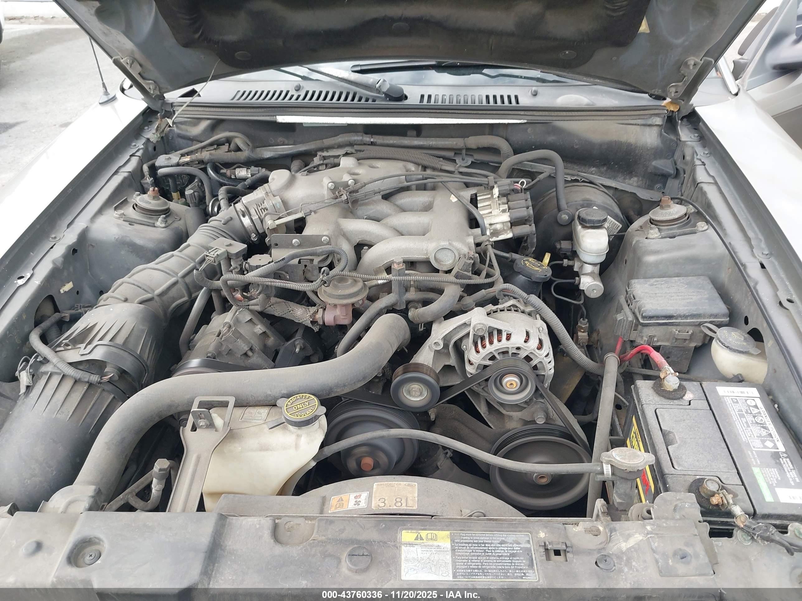 2002 Ford Mustang   Gray vin: 1FAFP44432F146179