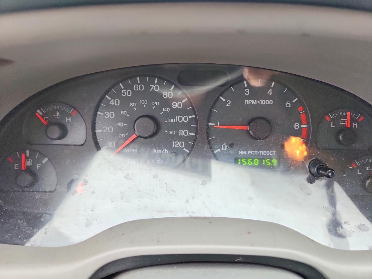 2003 Ford Mustang Silver vin: 1FAFP44433F404976