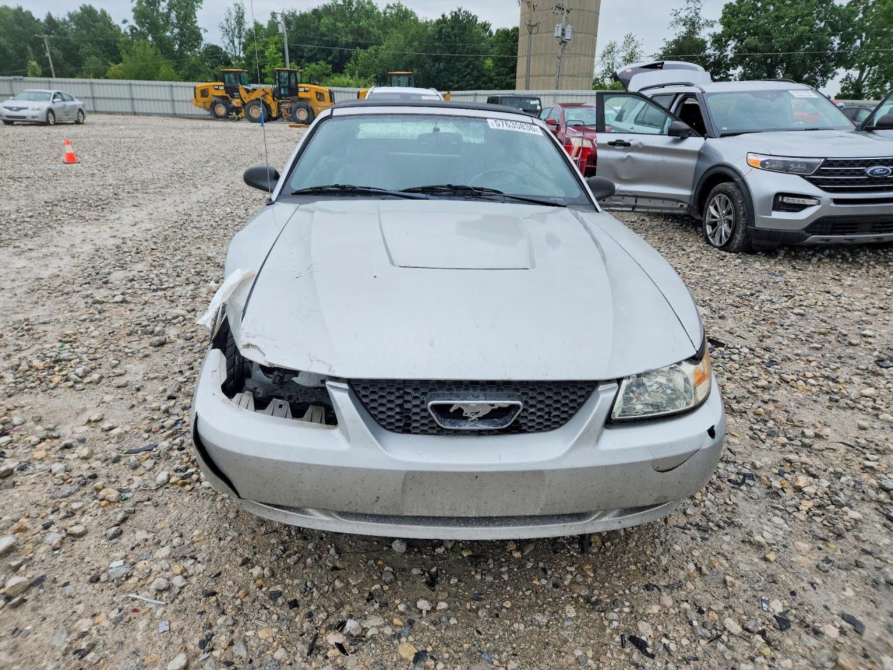 2003 Ford Mustang Silver vin: 1FAFP44433F404976