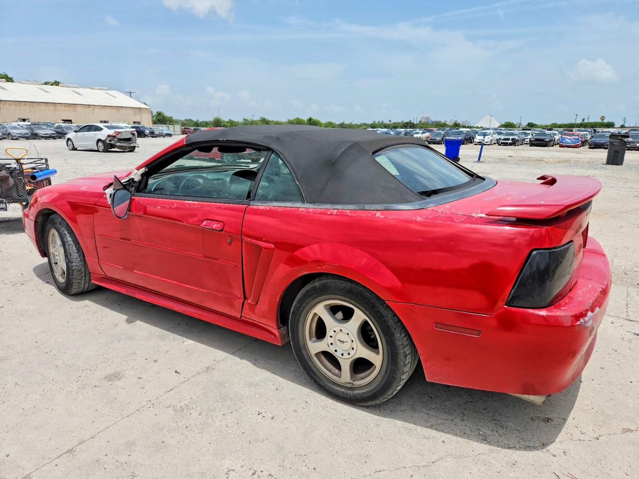 2003 Ford Mustang Red vin: 1FAFP44433F414648