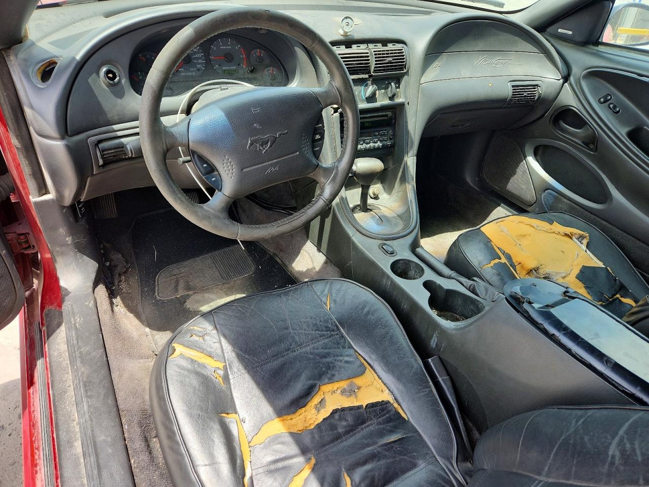 2003 Ford Mustang Red vin: 1FAFP44433F414648