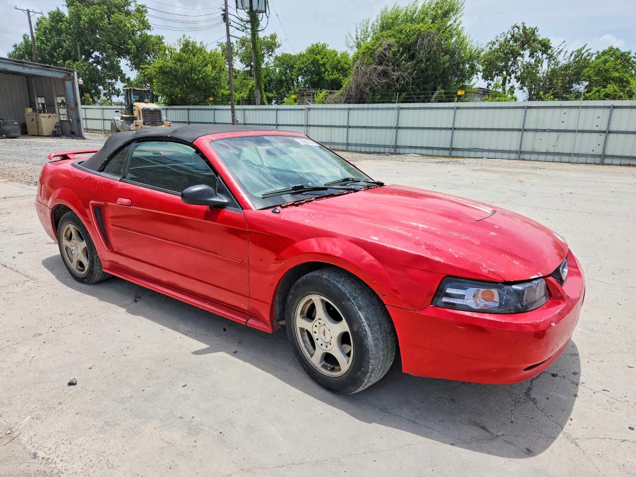 2003 Ford Mustang Red vin: 1FAFP44433F414648