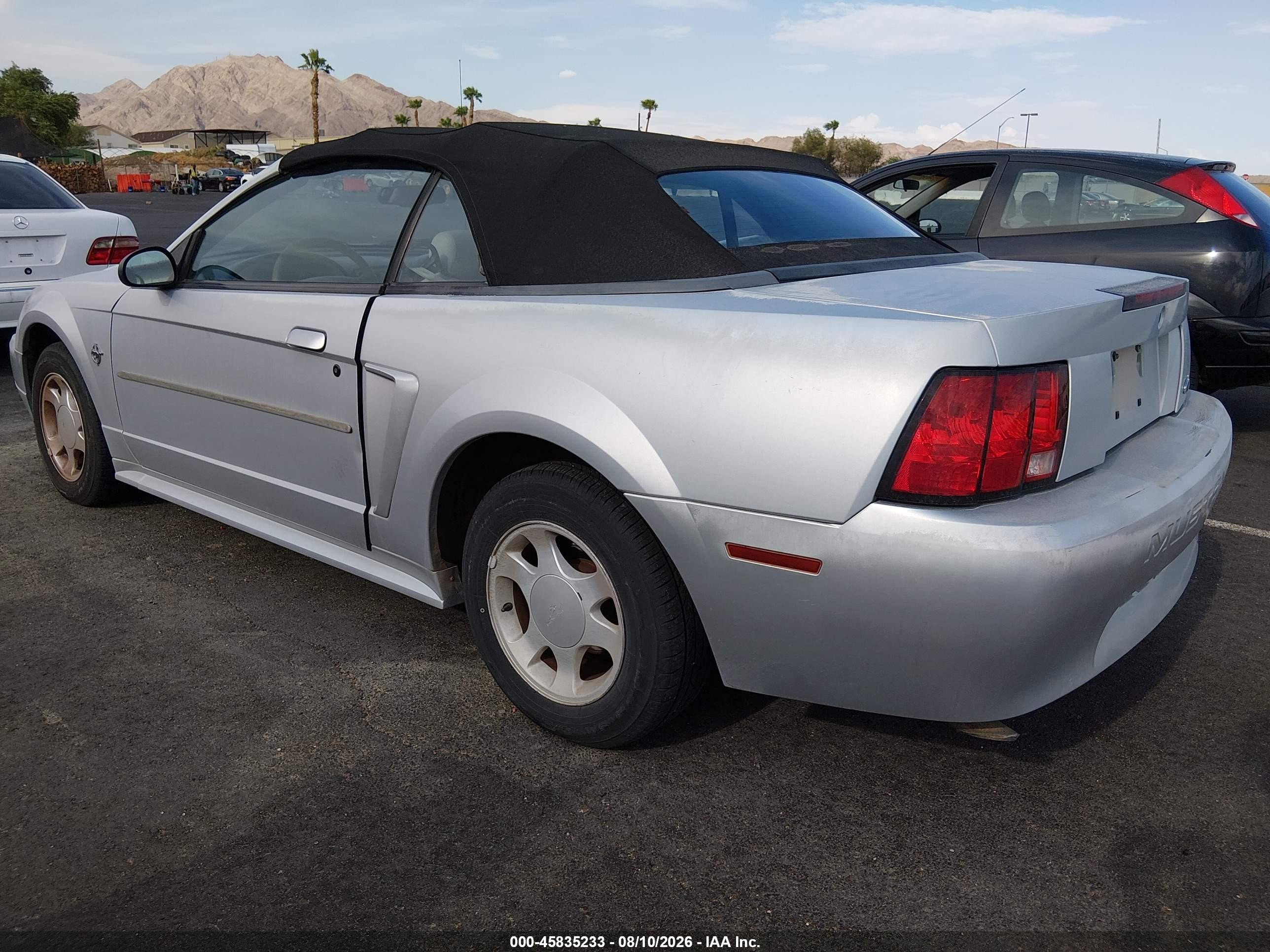1999 Ford Mustang   Silver vin: 1FAFP4443XF151051