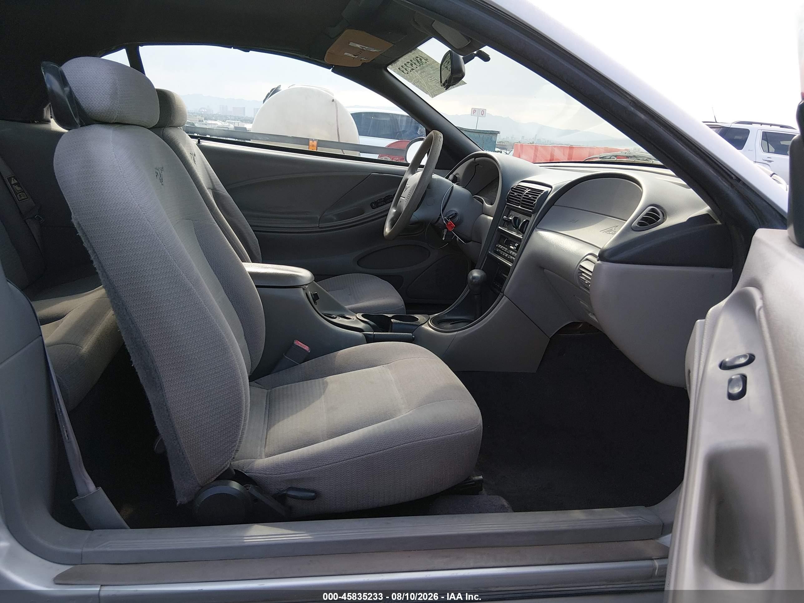 1999 Ford Mustang   Silver vin: 1FAFP4443XF151051