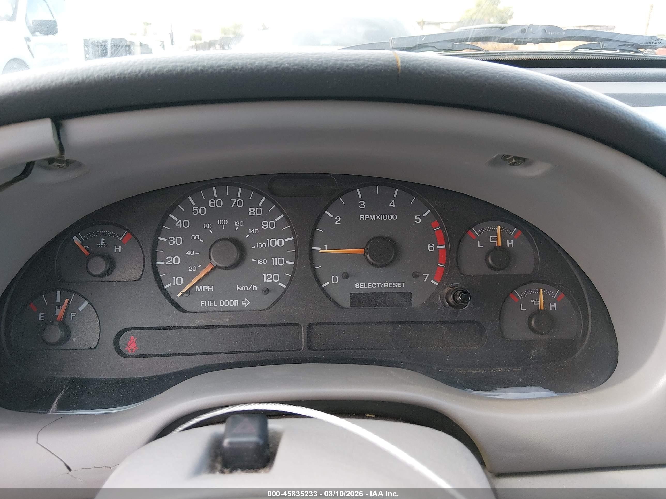 1999 Ford Mustang   Silver vin: 1FAFP4443XF151051