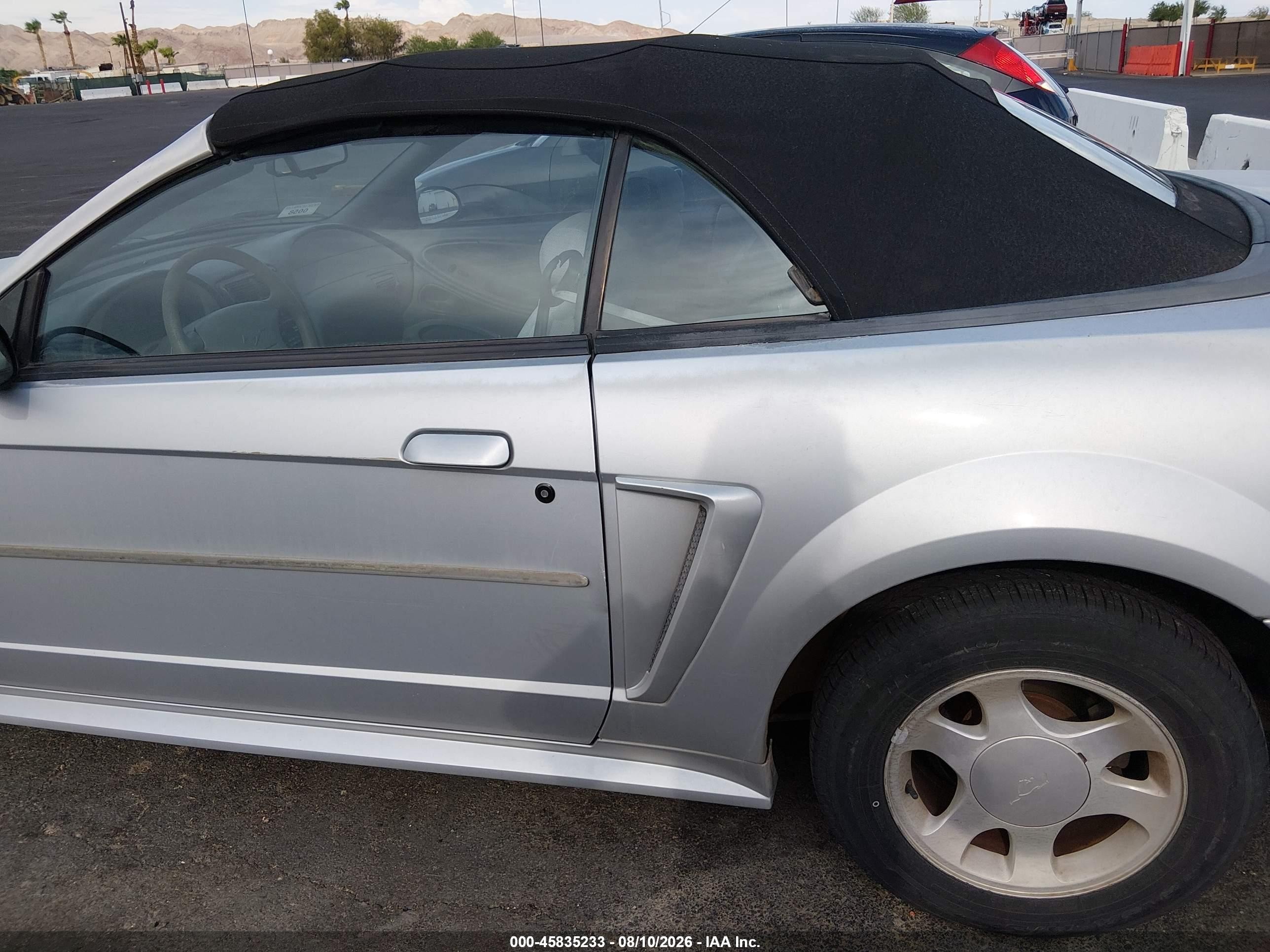 1999 Ford Mustang   Silver vin: 1FAFP4443XF151051