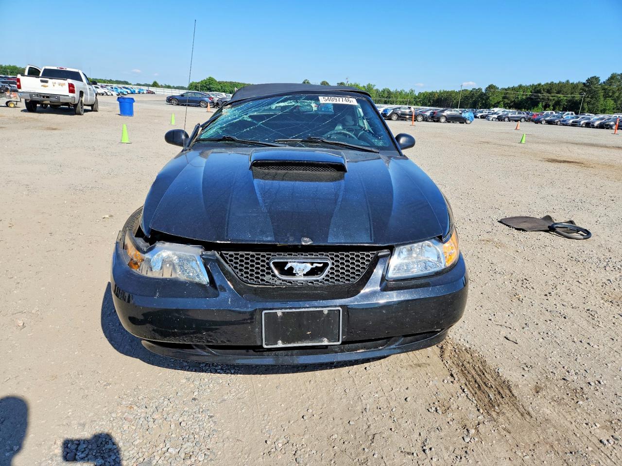 2000 Ford Mustang Черный vin: 1FAFP4443YF289691
