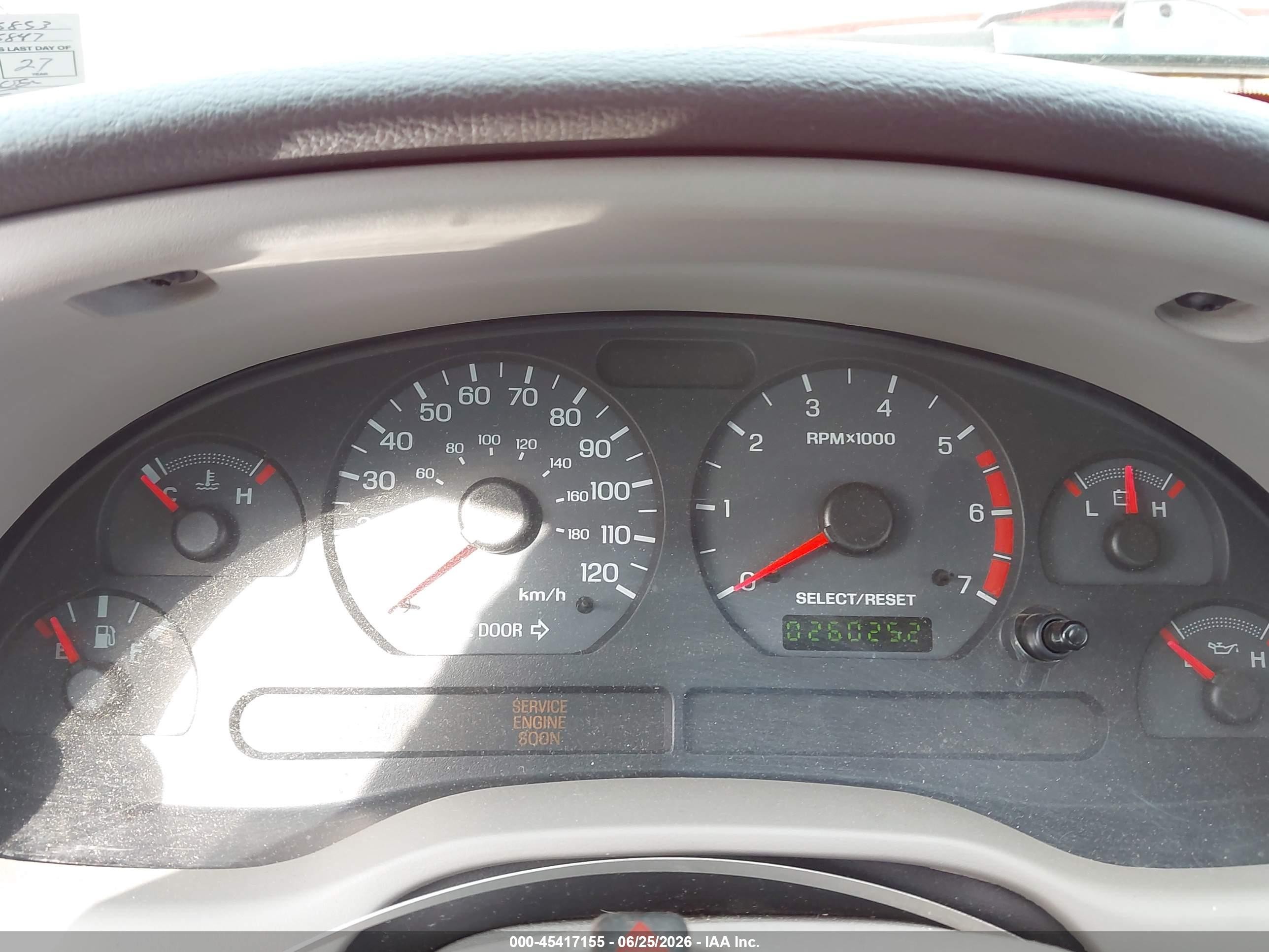 2002 Ford Mustang Deluxe/premium Red vin: 1FAFP44442F175853