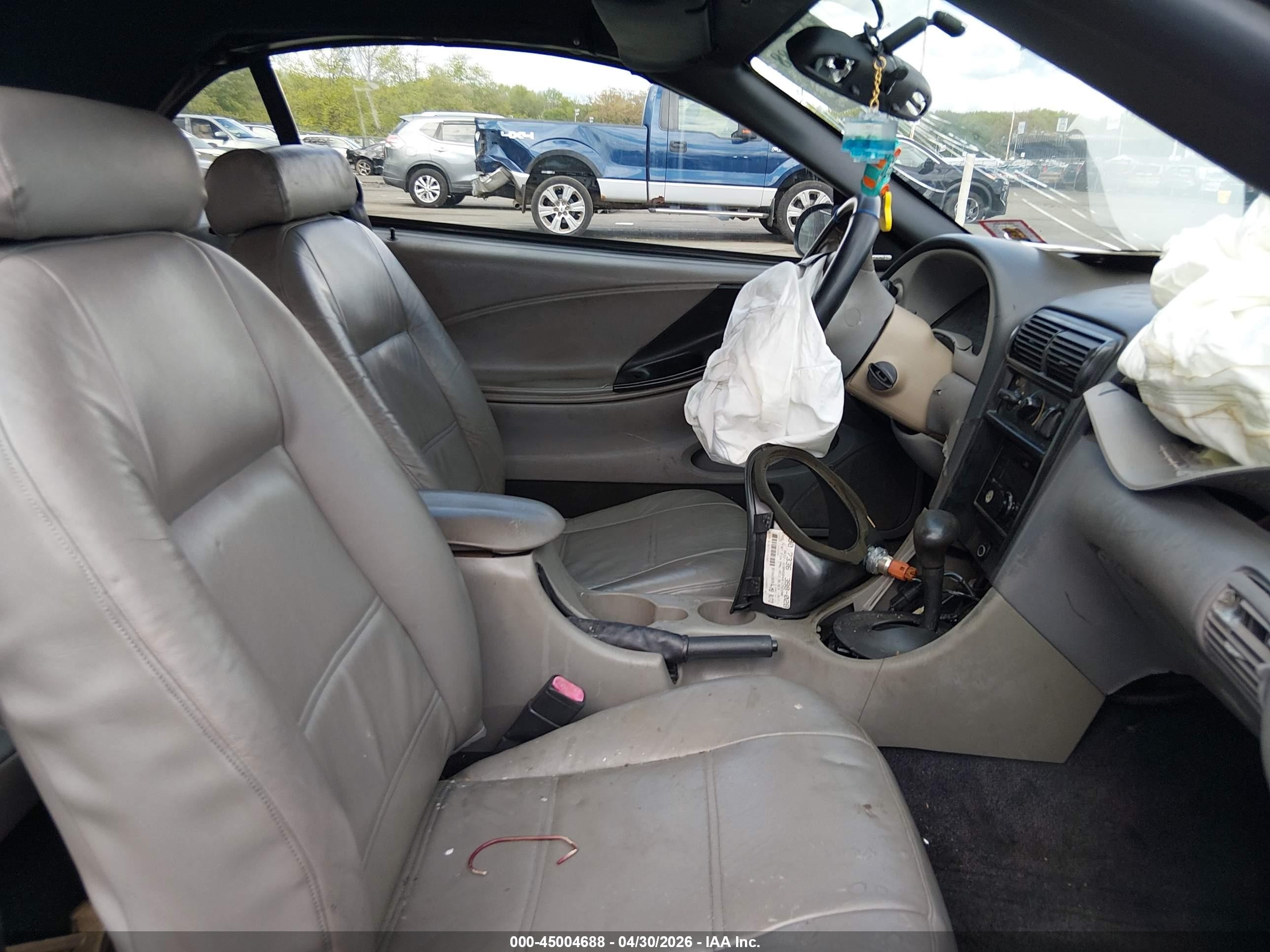 2003 Ford Mustang   Silver vin: 1FAFP44443F350278