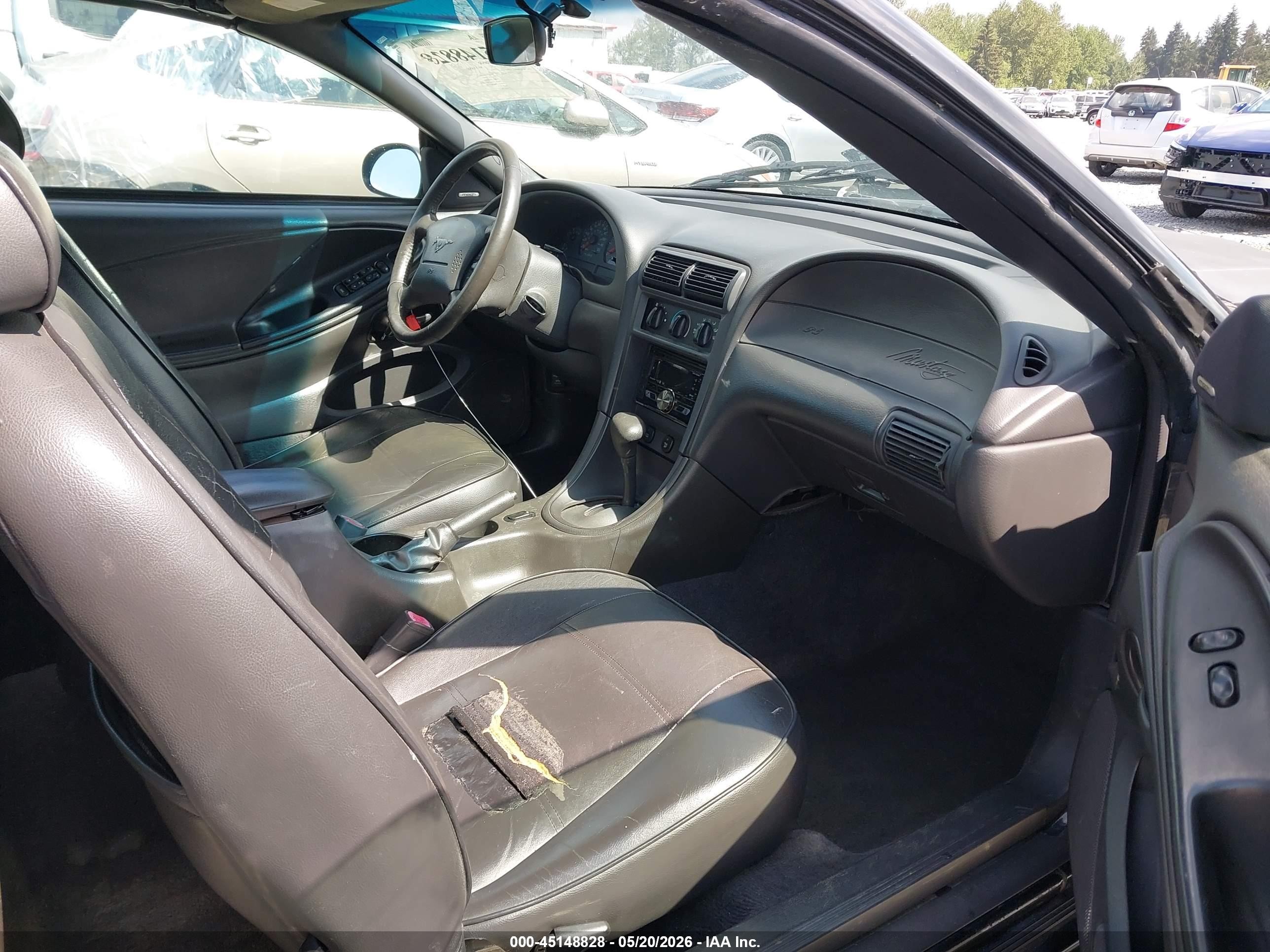 2003 Ford Mustang   Black vin: 1FAFP44443F419003