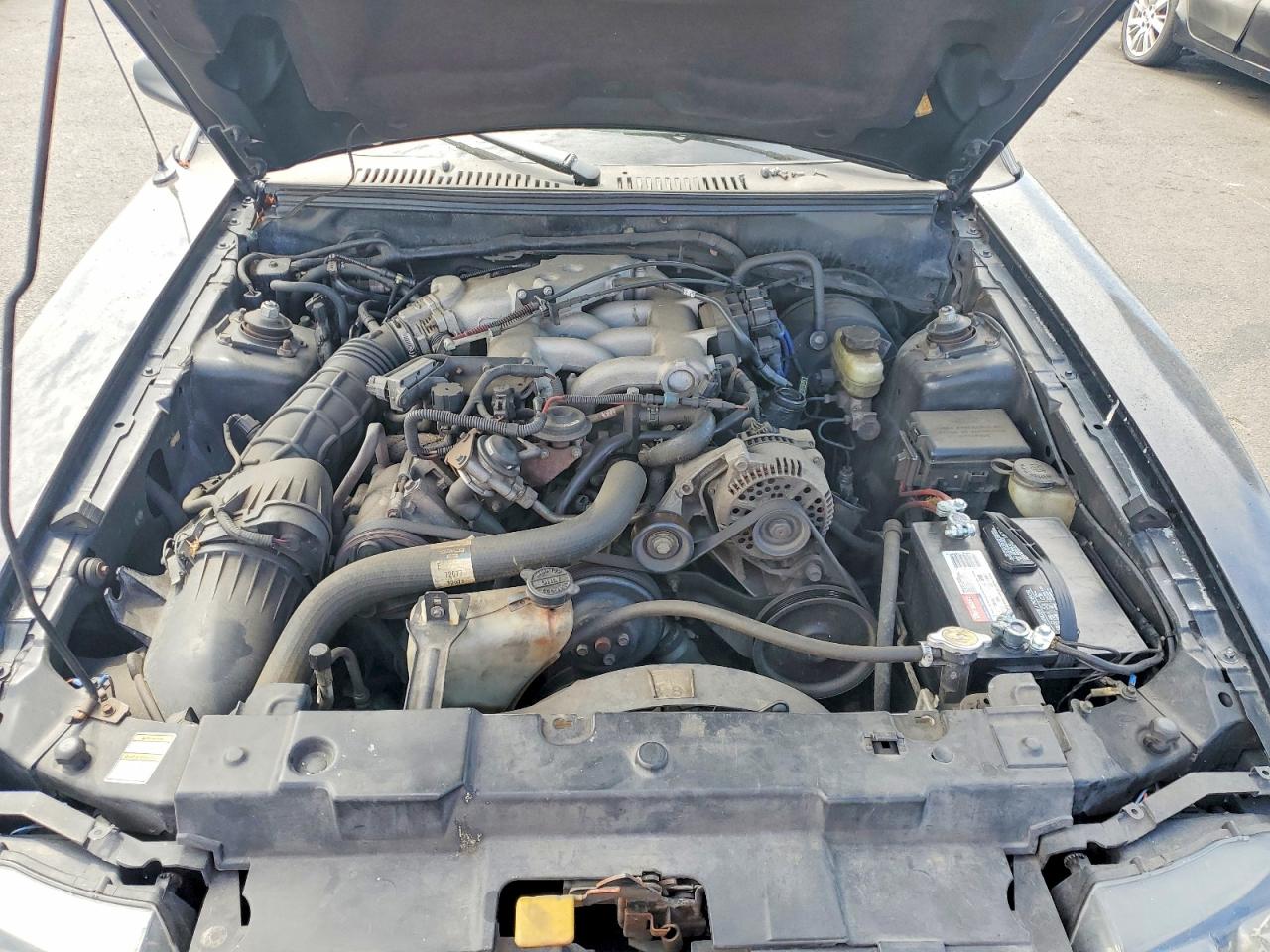 2000 Ford Mustang Black vin: 1FAFP4444YF192886