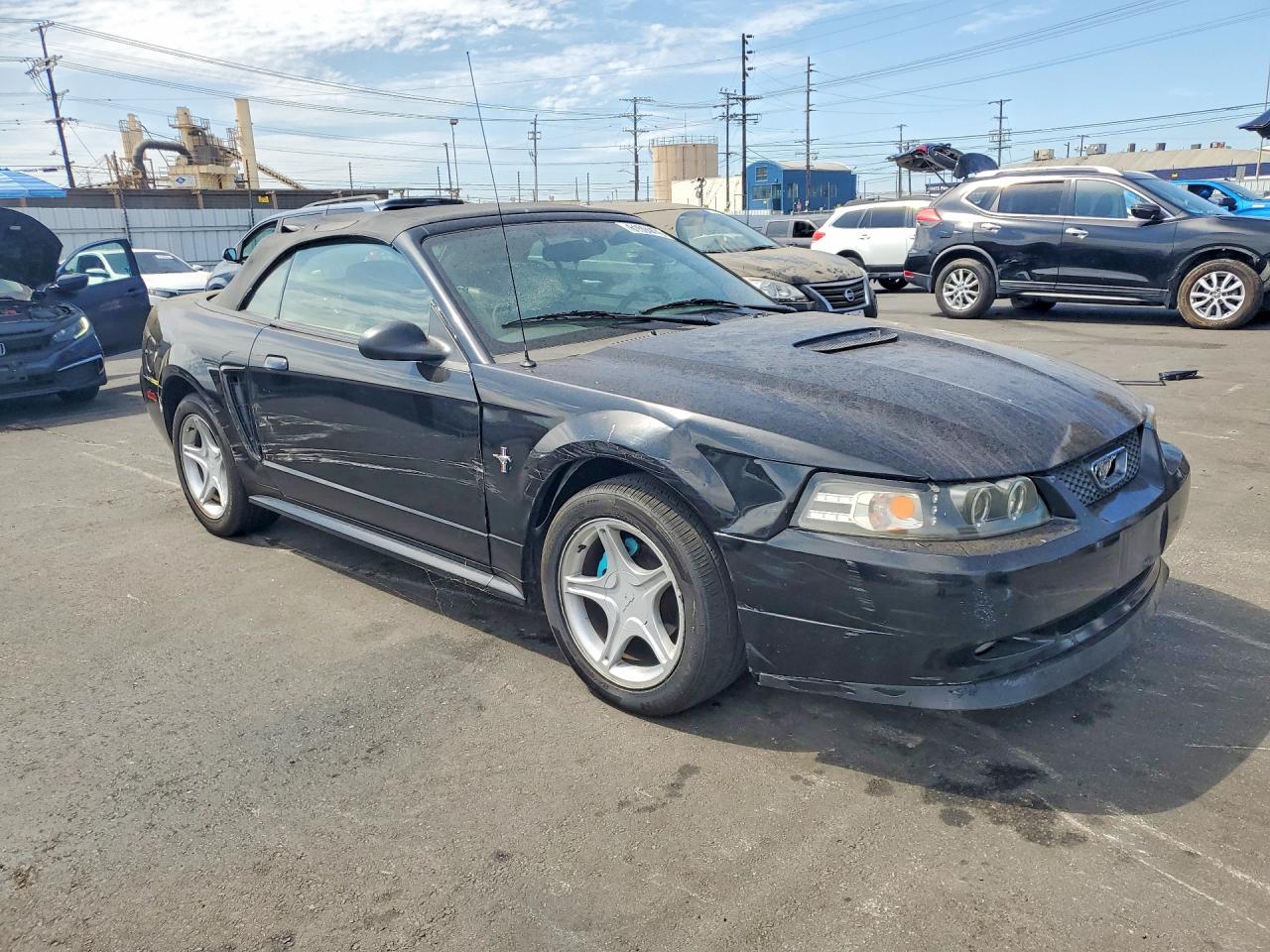 2000 Ford Mustang Black vin: 1FAFP4444YF192886