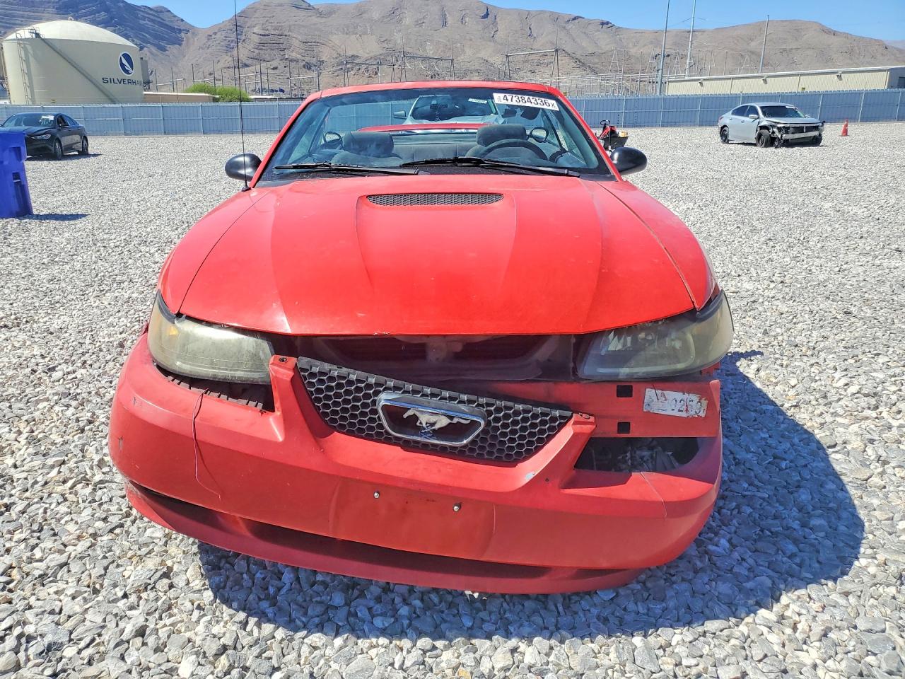 2000 Ford Mustang Red vin: 1FAFP4444YF210822