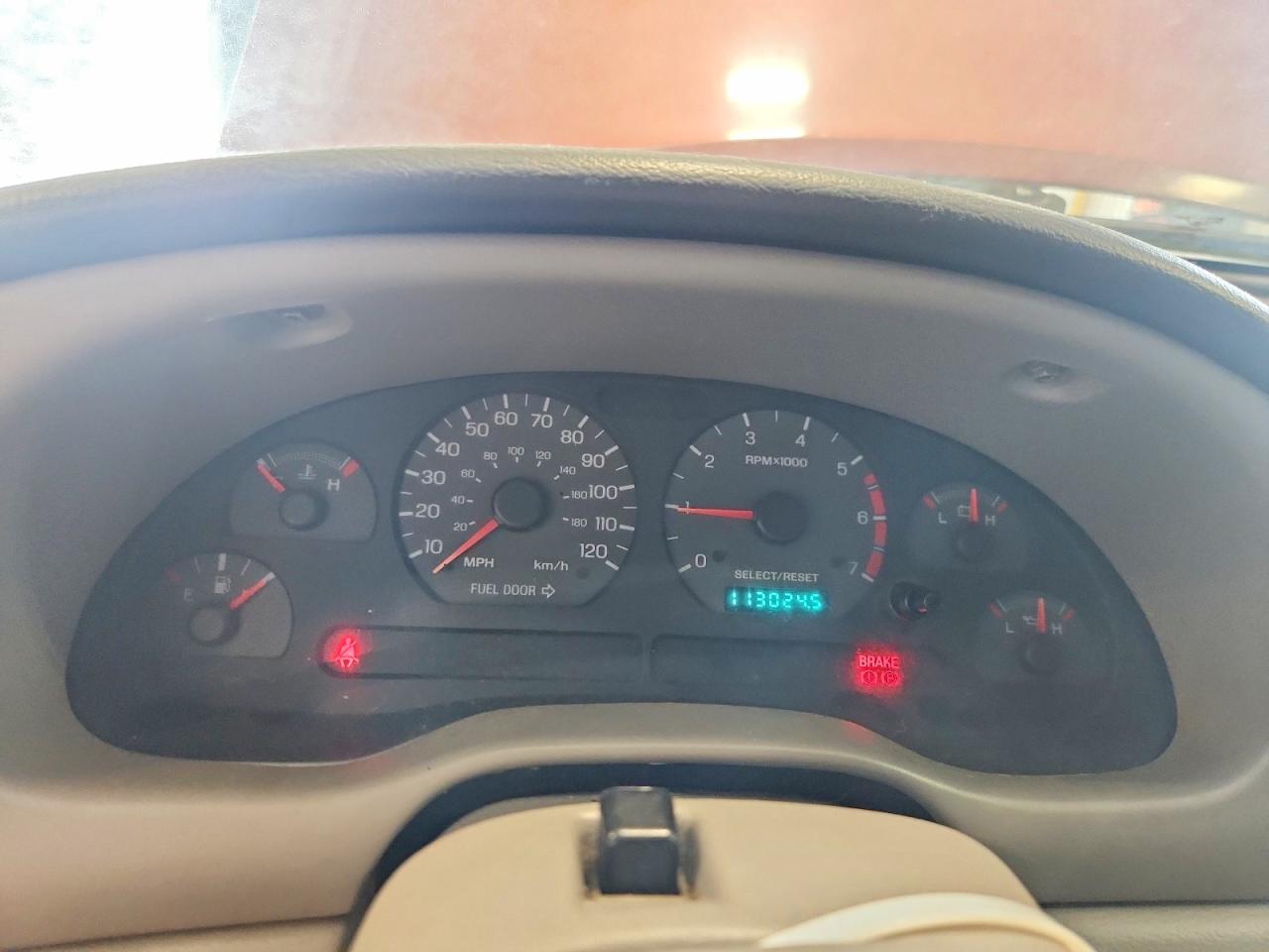 2000 Ford Mustang Красный vin: 1FAFP4444YF255209