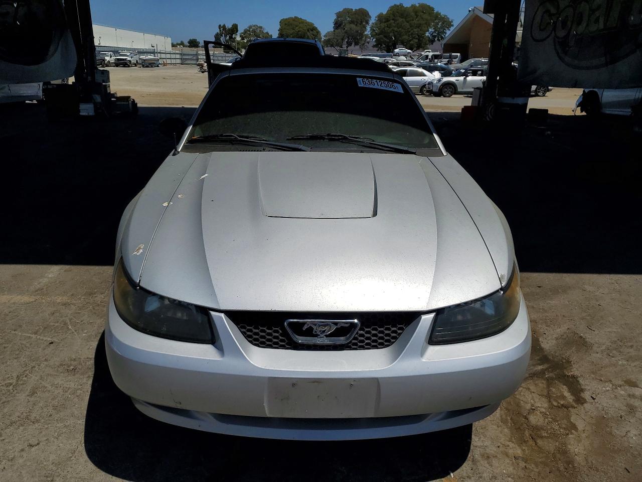 2003 Ford Mustang Silver vin: 1FAFP44453F407796