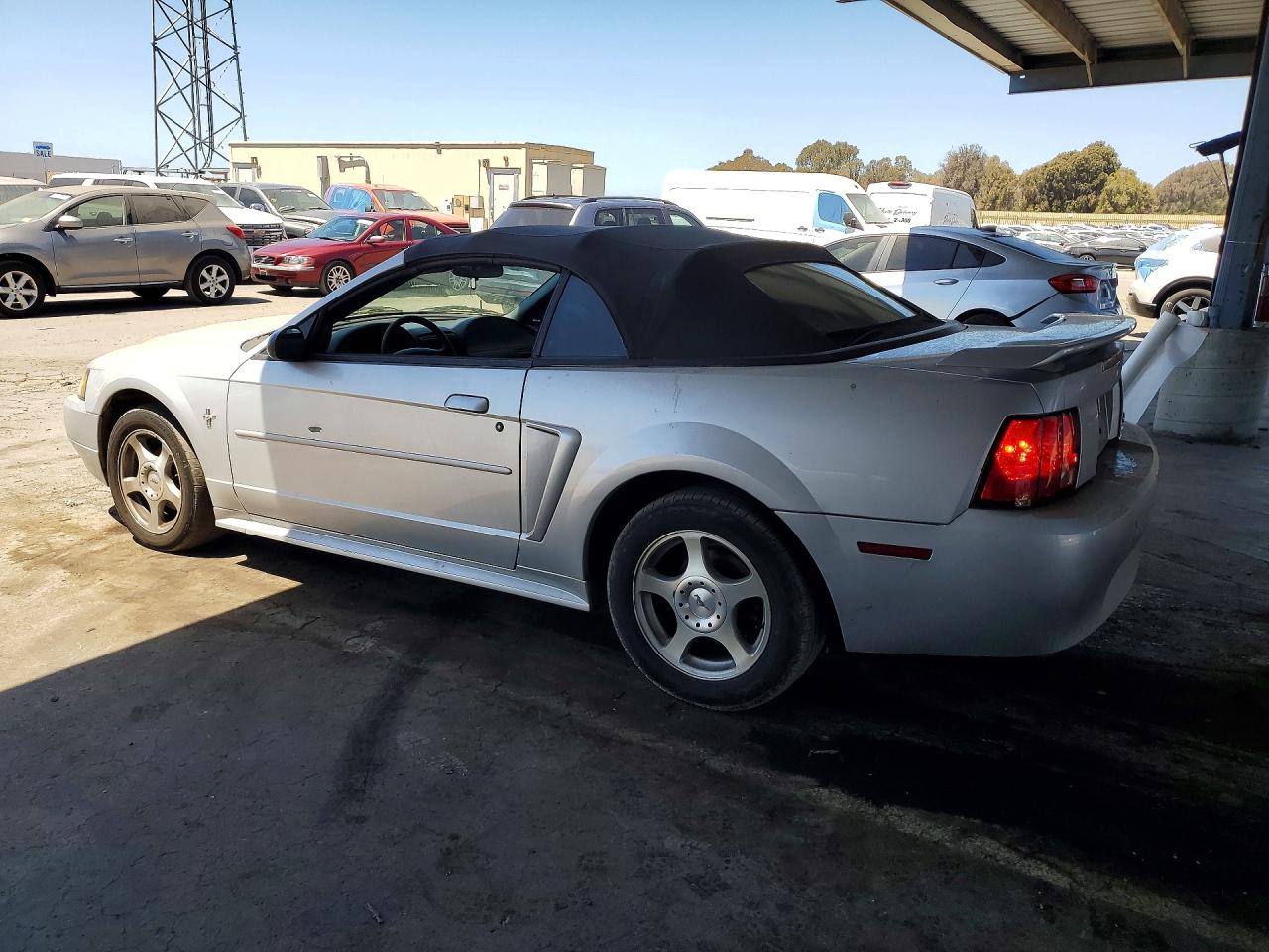 2003 Ford Mustang Silver vin: 1FAFP44453F407796