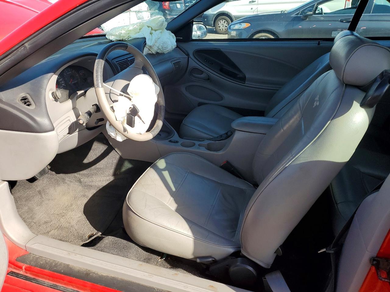 2003 Ford Mustang Red vin: 1FAFP44453F431578